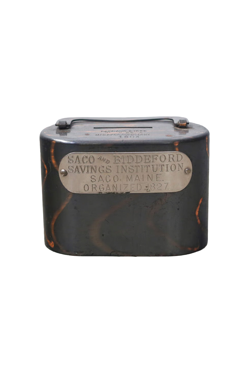 Japanned finish coin receptacle / ジャパンフィニッシュ 貯金箱