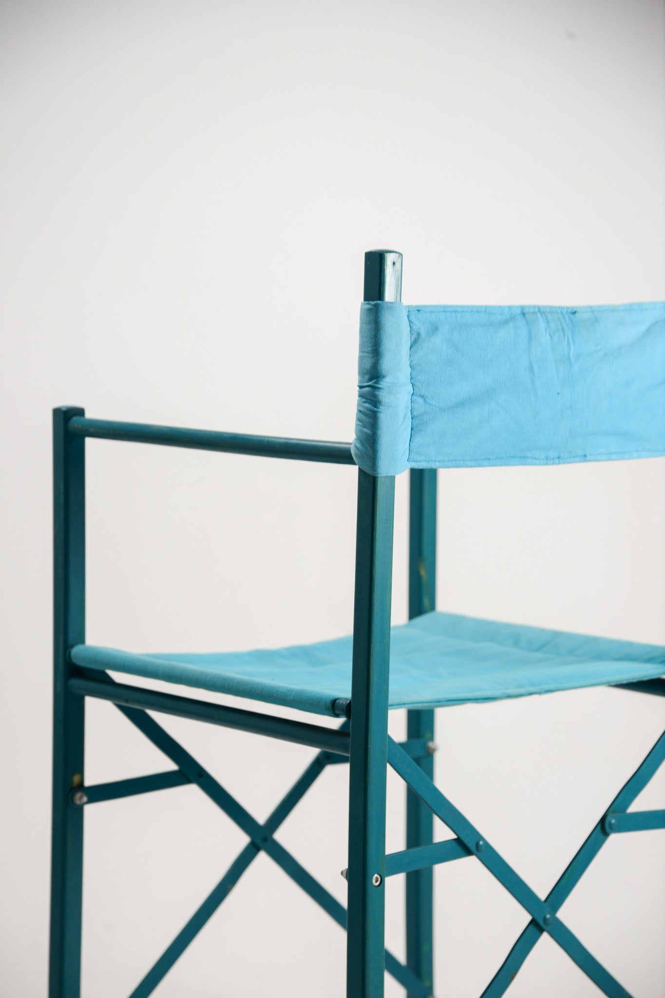 Vintage Teal Director's Chair / ヴィンテージ ディレクターズチェア