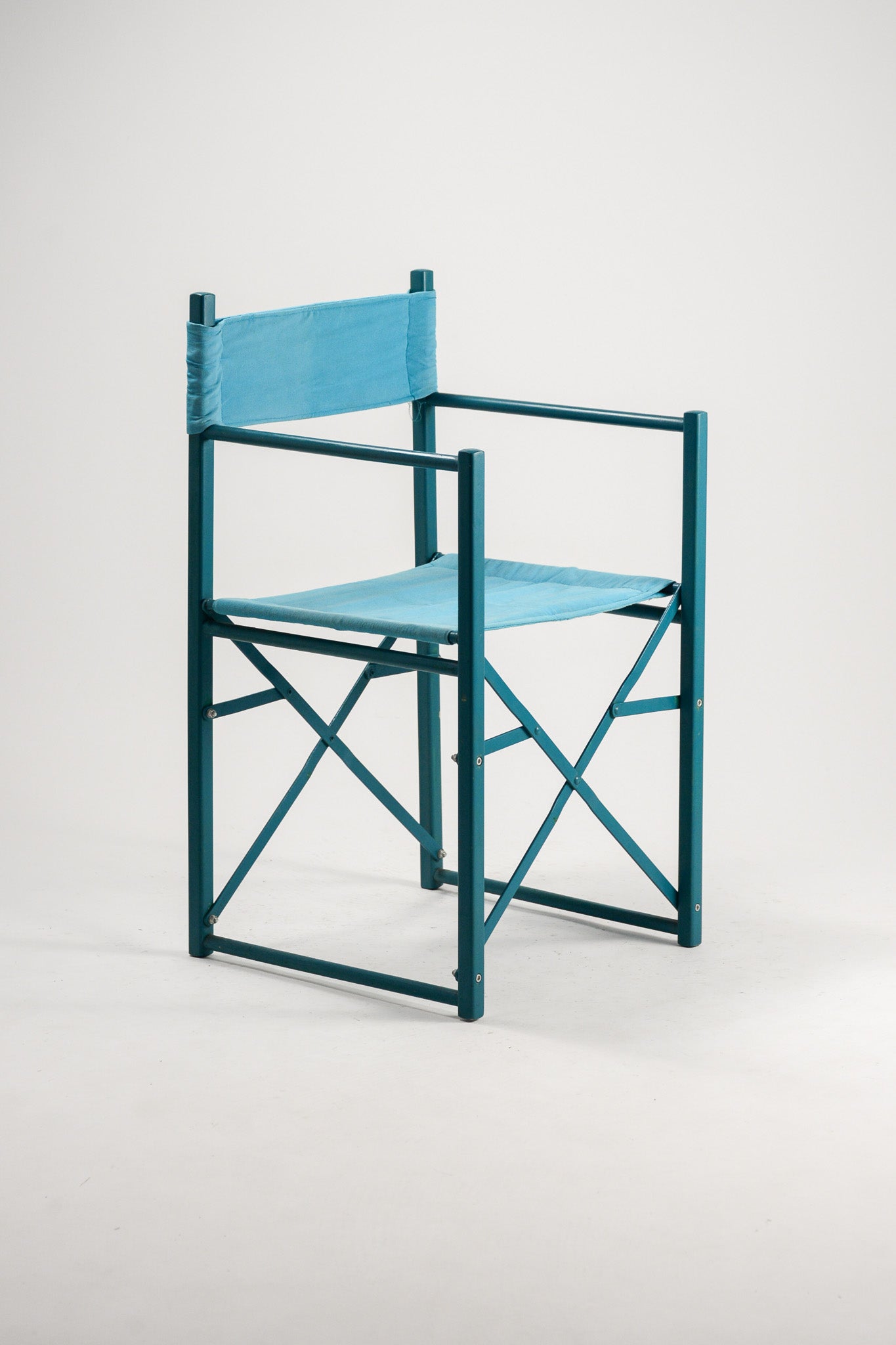 Vintage Teal Director's Chair / ヴィンテージ ディレクターズチェア