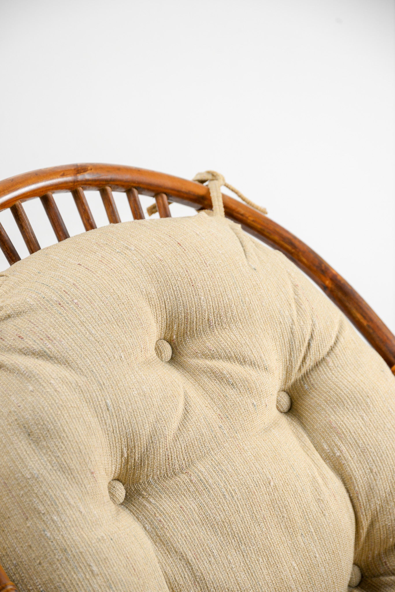 Vintage Rattan Swivel Lounge Chair / ヴィンテージ ラタン スウィーベル ラウンジチェア