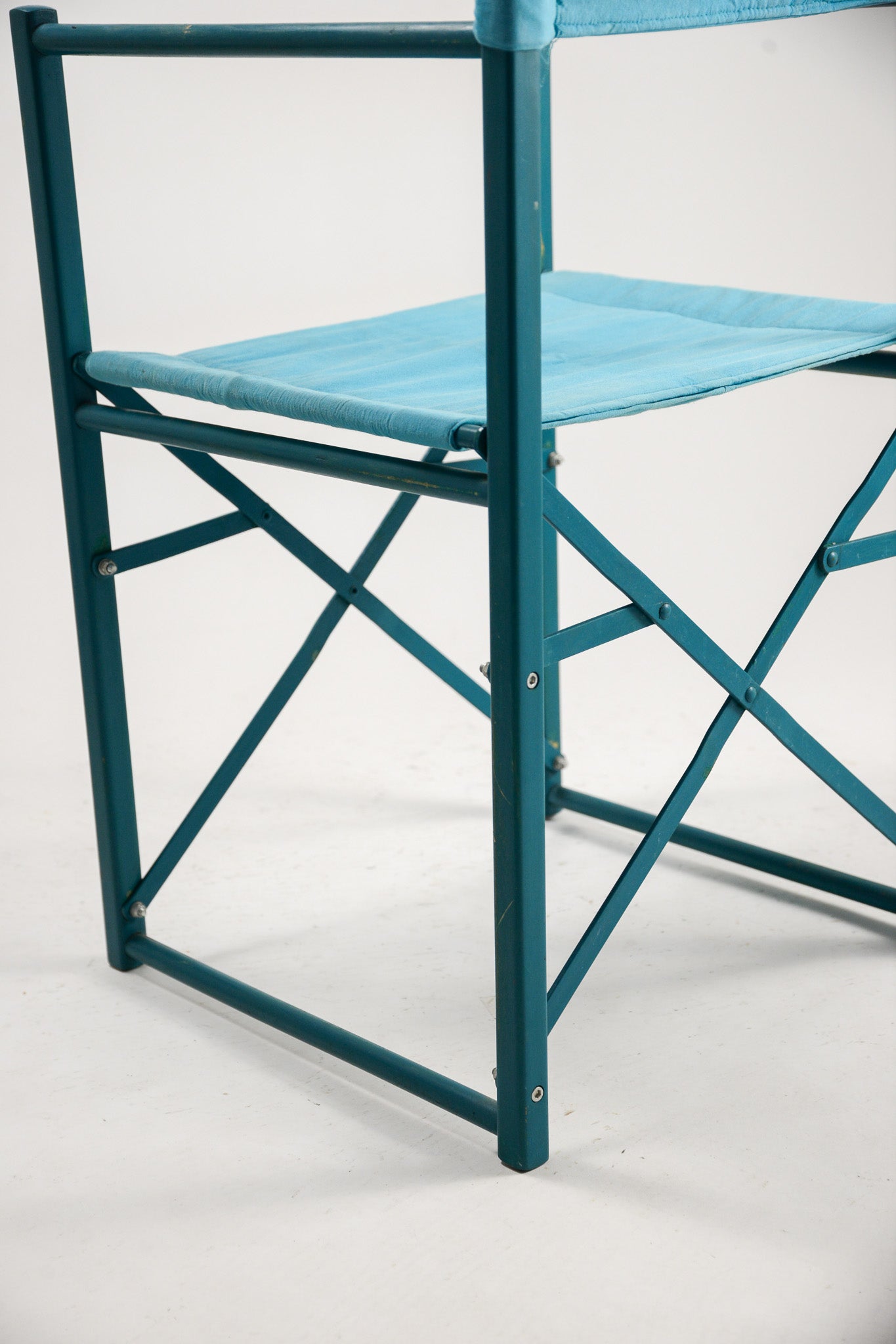 Vintage Teal Director's Chair / ヴィンテージ ディレクターズチェア