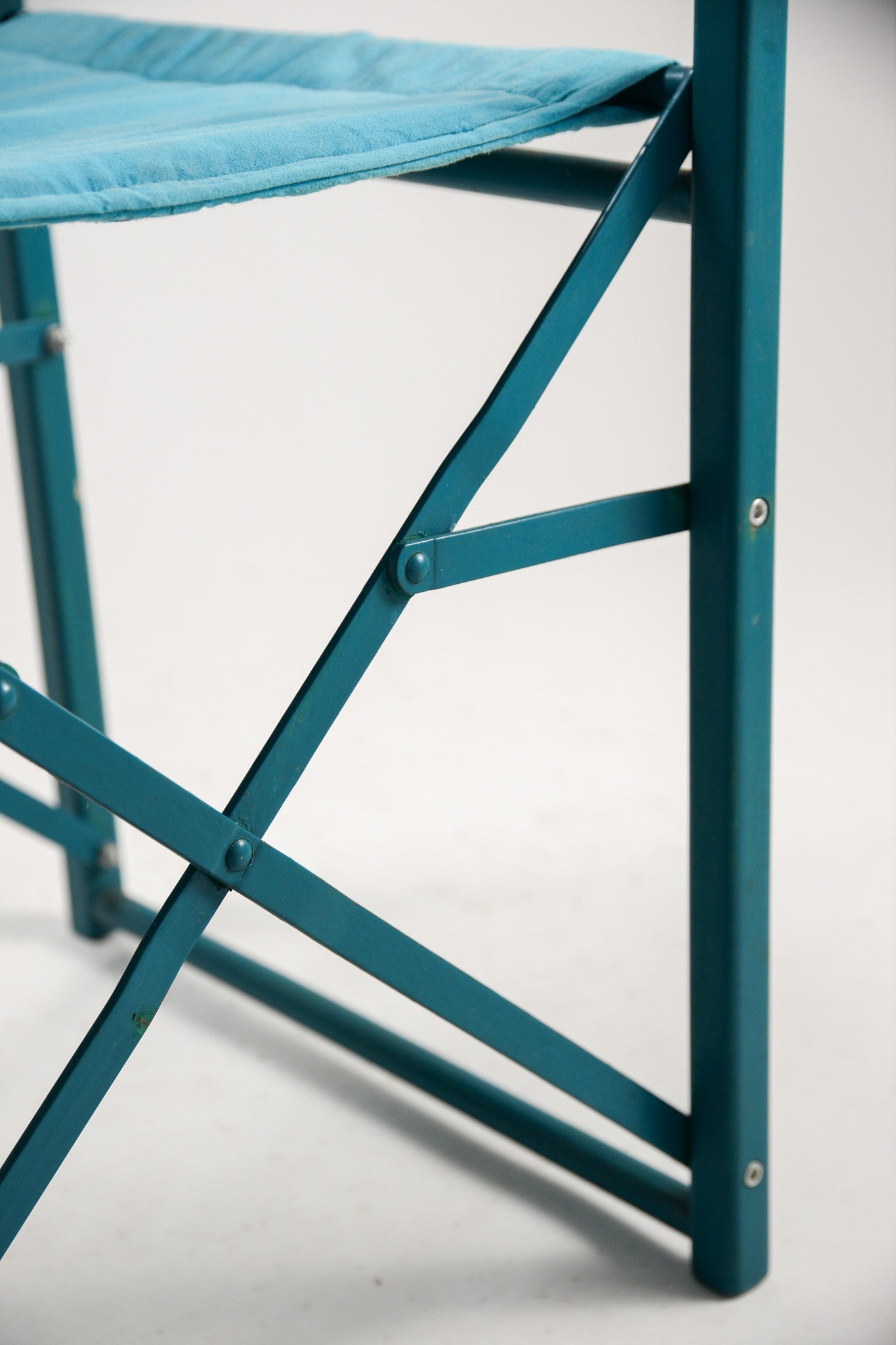 Vintage Teal Director's Chair / ヴィンテージ ディレクターズチェア