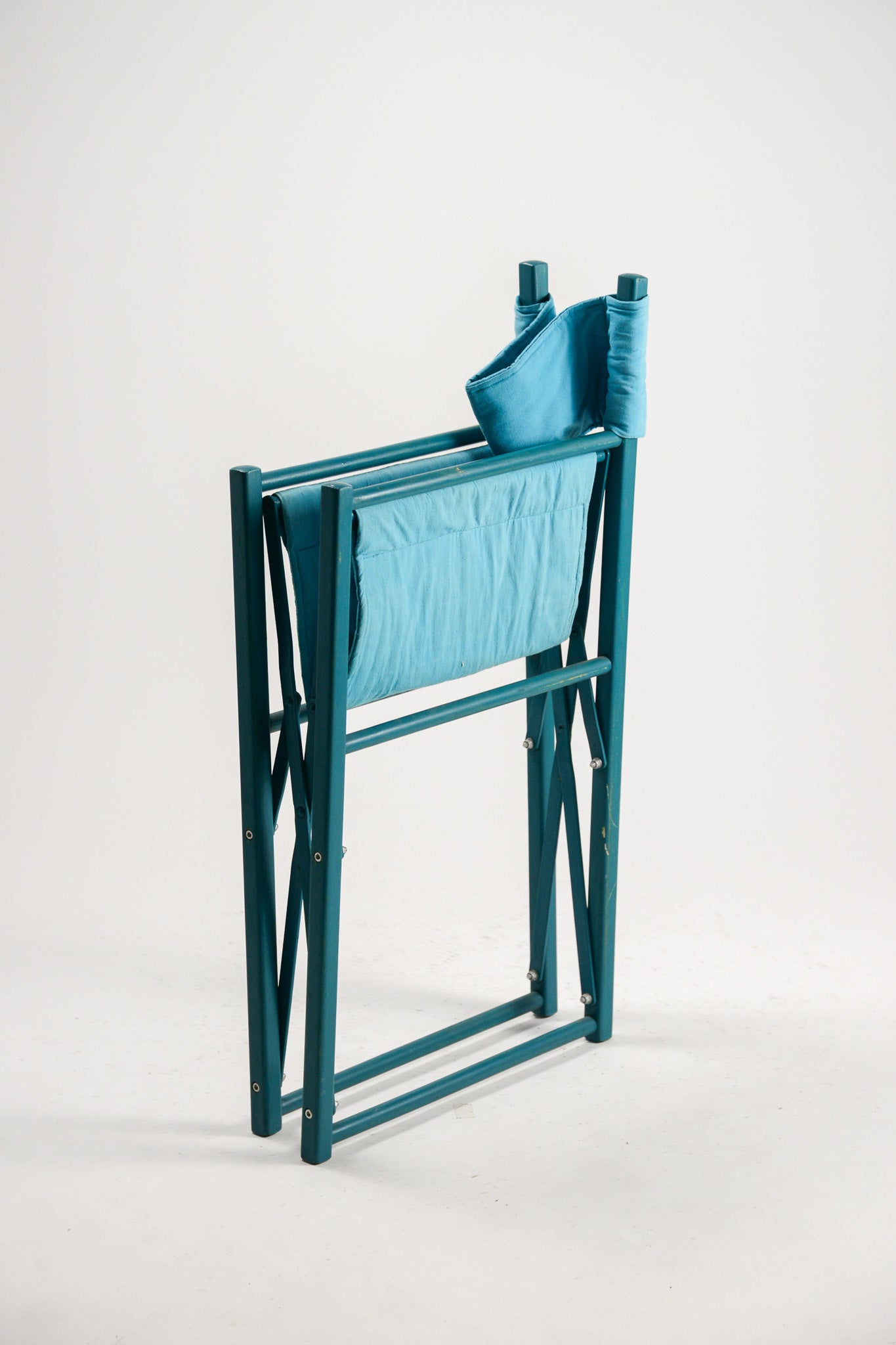 Vintage Teal Director's Chair / ヴィンテージ ディレクターズチェア