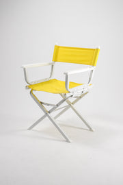 Yellow & White Striped Director's Chair / 黄色×白 ディレクターズチェア