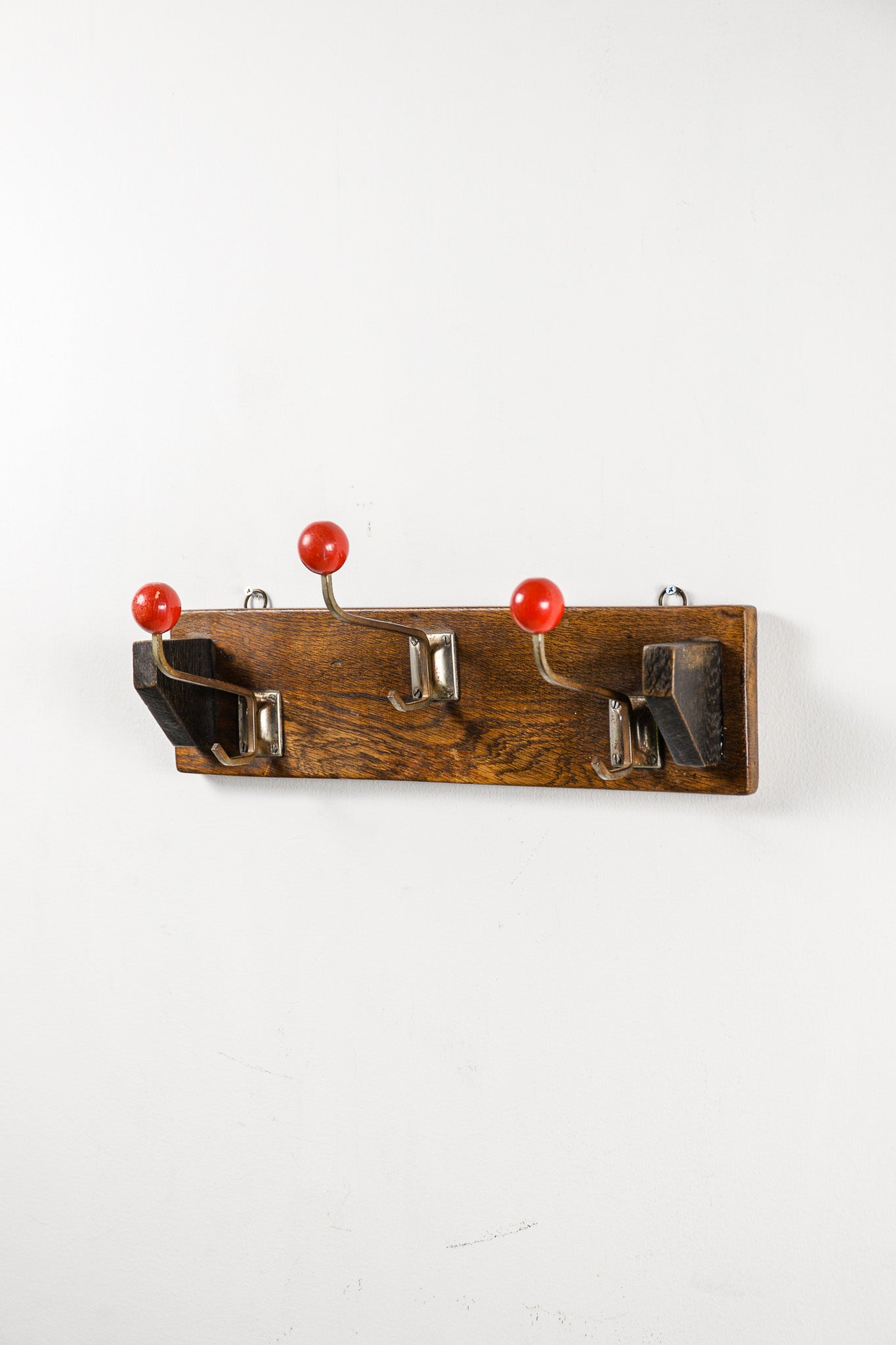 3-Hook Wall Coat Hook / 3連壁かけコートフック