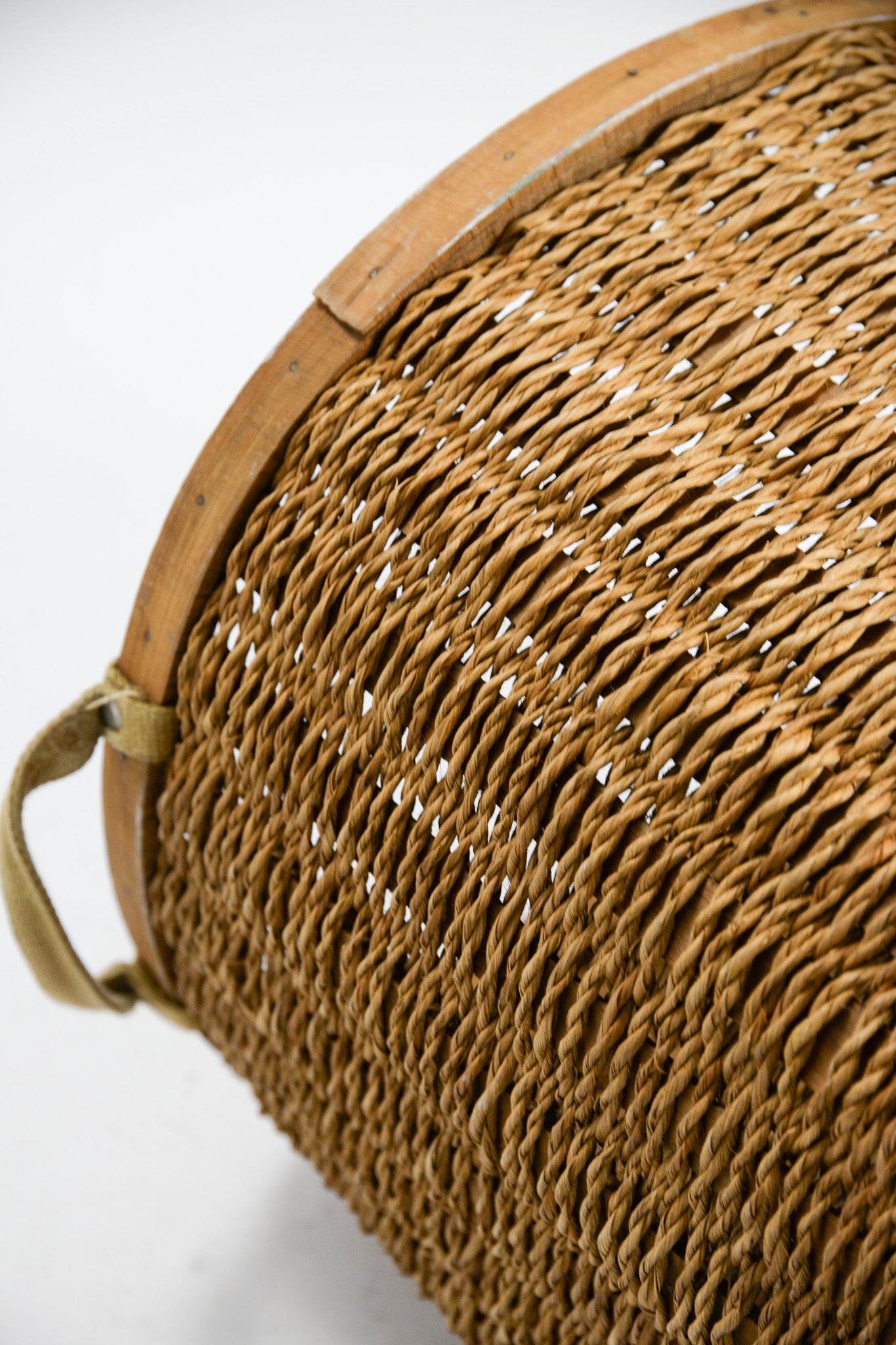 Woven Orchard Basket with Harvie's Orchards Lid / ハービーズ・オーチャードバスケット