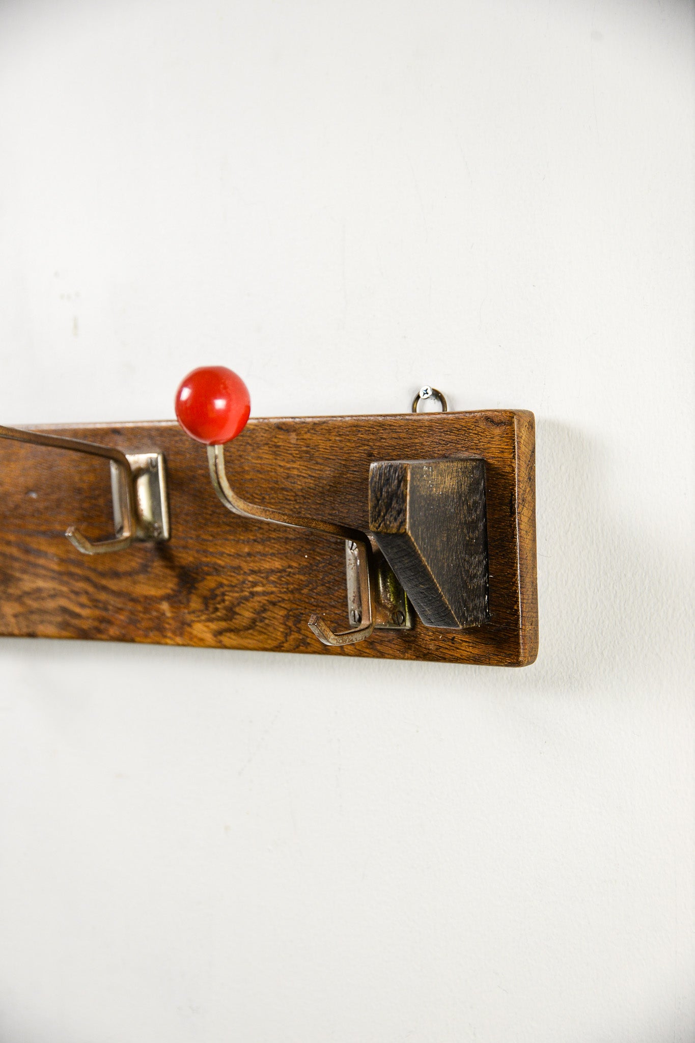 3-Hook Wall Coat Hook / 3連壁かけコートフック