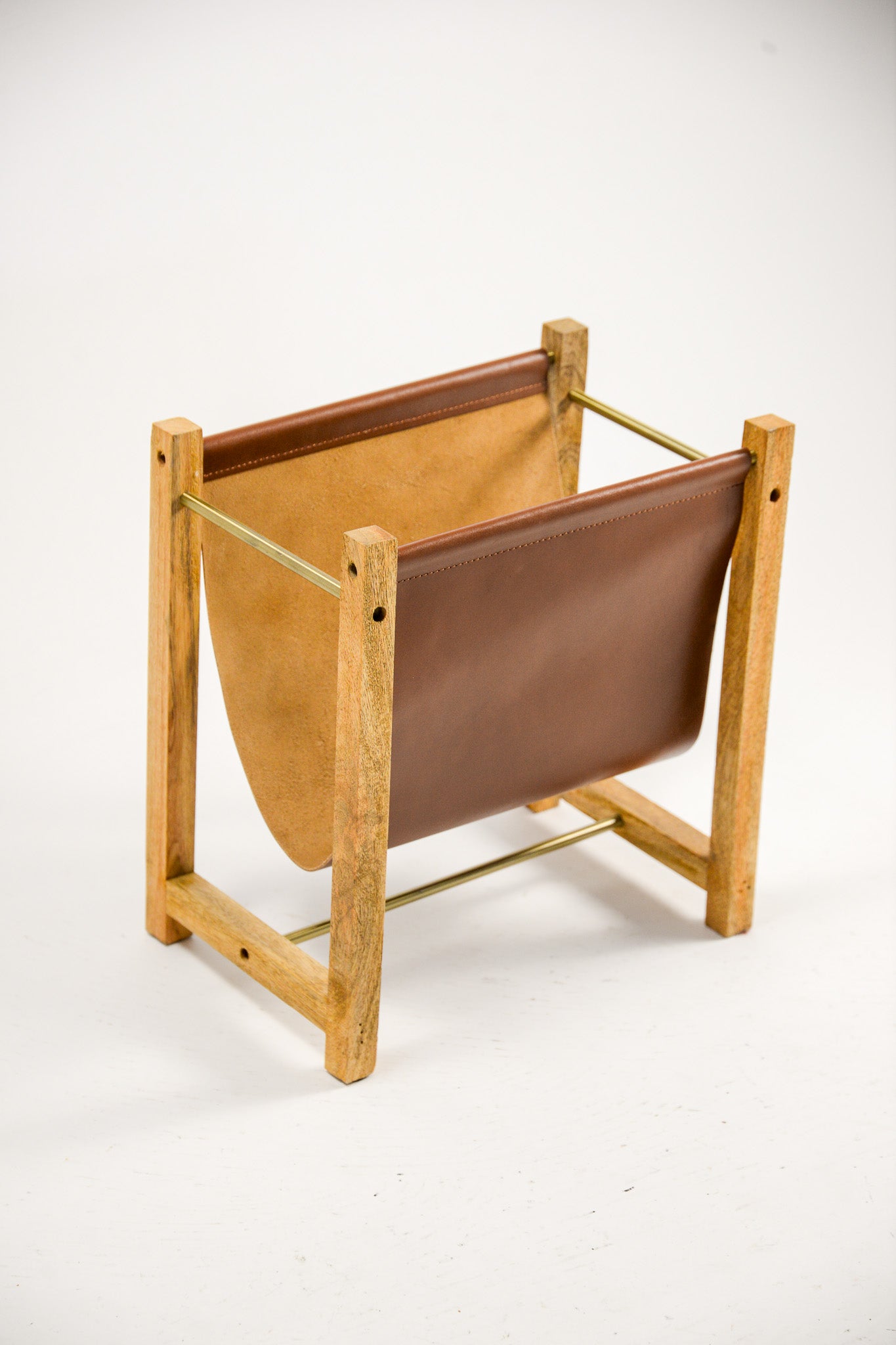 Leather Magazine Rack / レザー マガジンラック