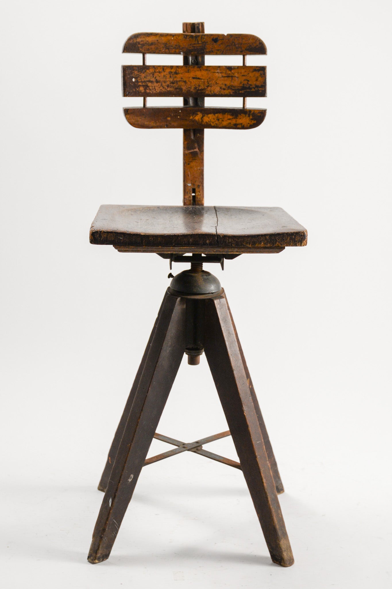 Drafting Chair / 木製ドラフティングチェア