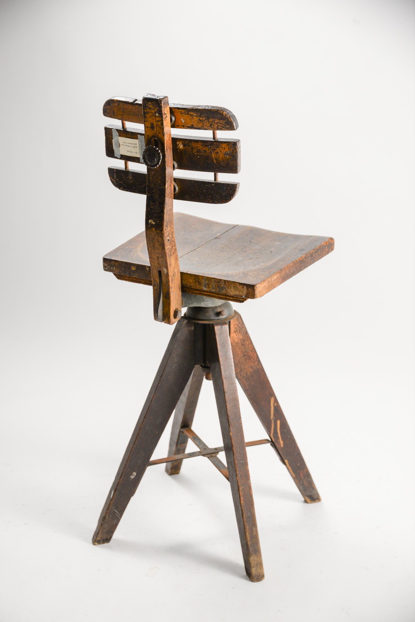 Drafting Chair / 木製ドラフティングチェア
