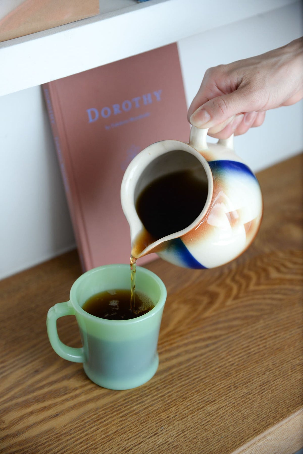 Bunzlau pottery jug (L) / ブンツラウ陶器 水差し Lサイズ
