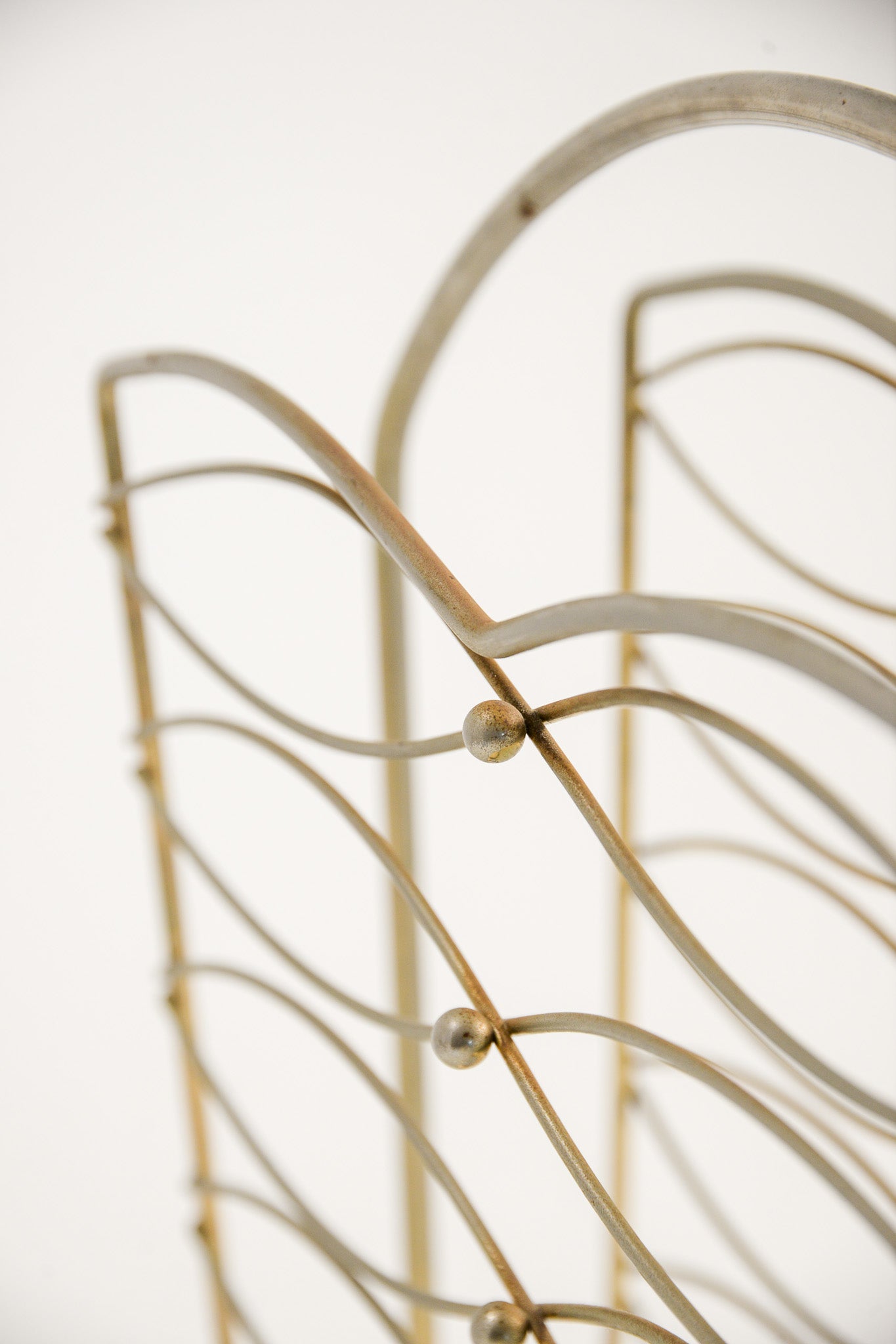 Perforated Metal Magazine Rack / メタル マガジンラック