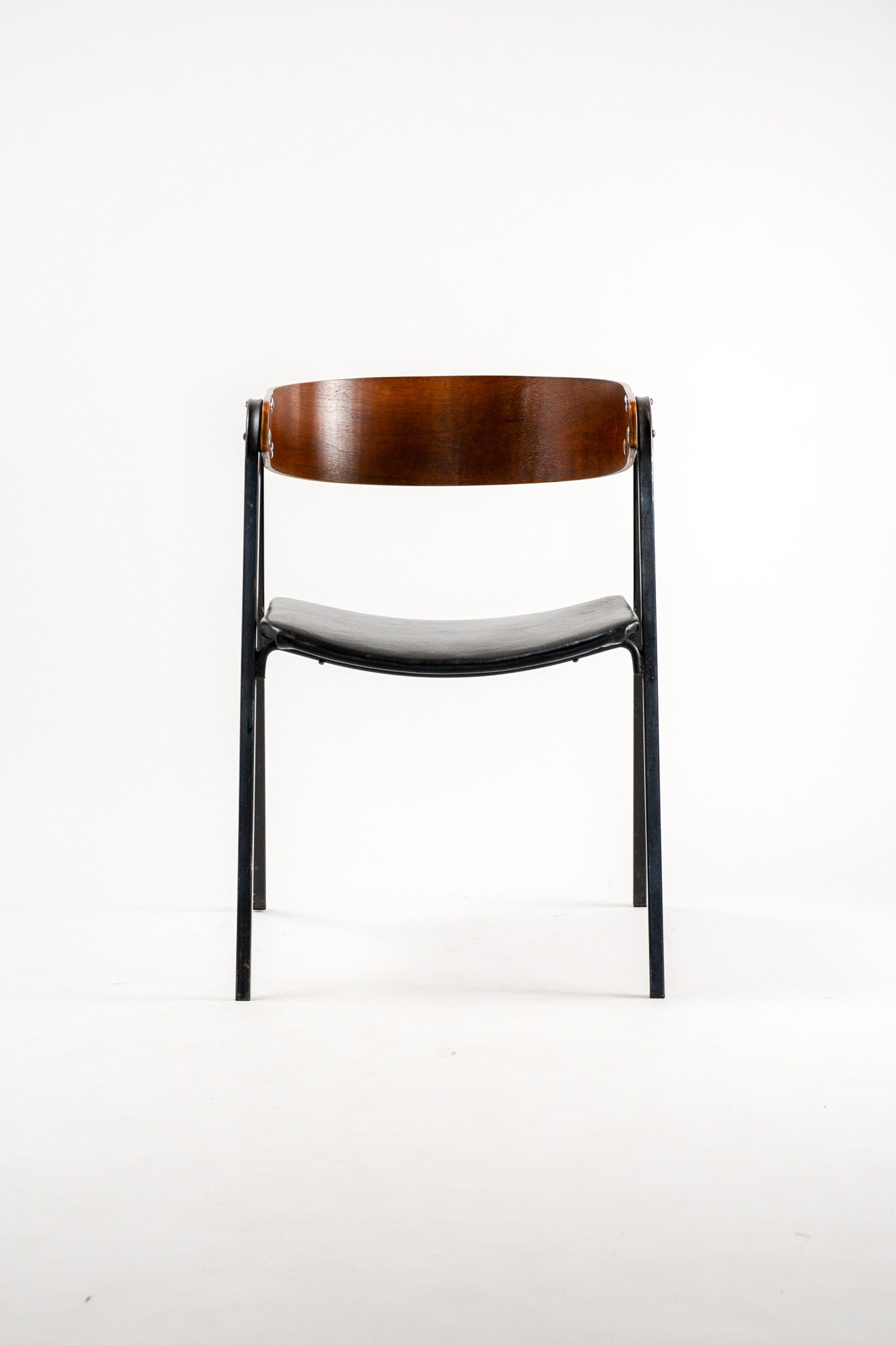 Leather Wood and Metal Chair / レザー×木×メタルチェア