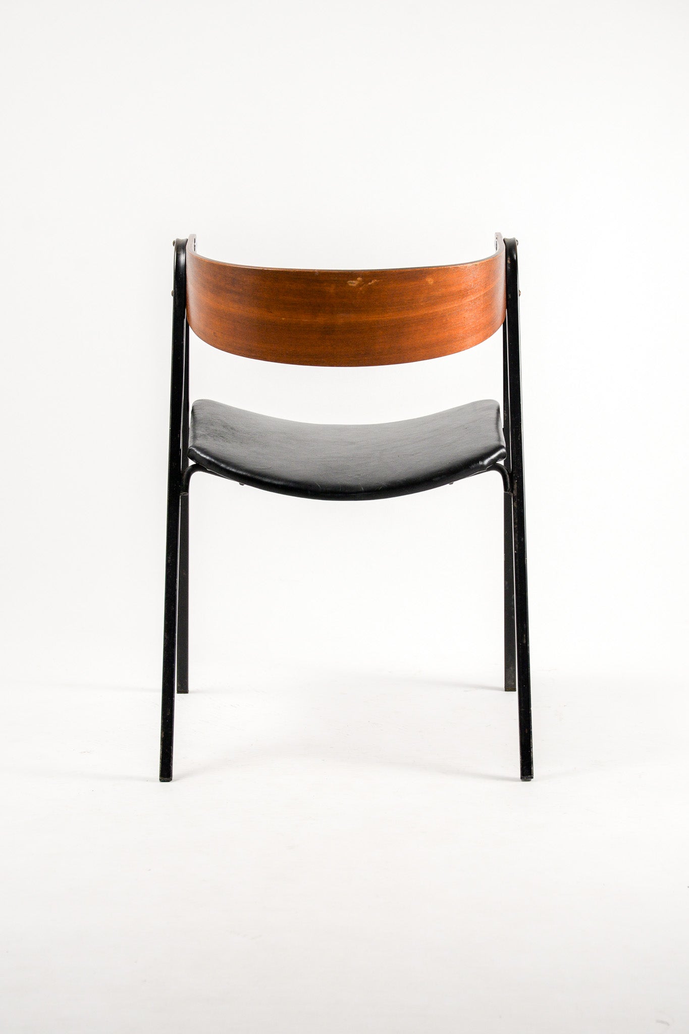 Leather Wood and Metal Chair / レザー×木×メタルチェア