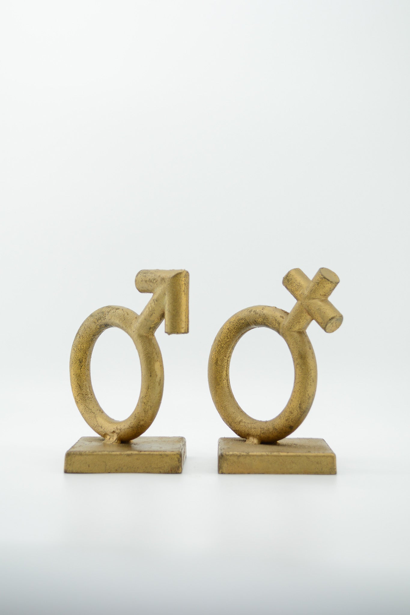 Gender Symbol Object Set / 性別記号（マーズ＆ヴィーナス）真鍮オブジェセット