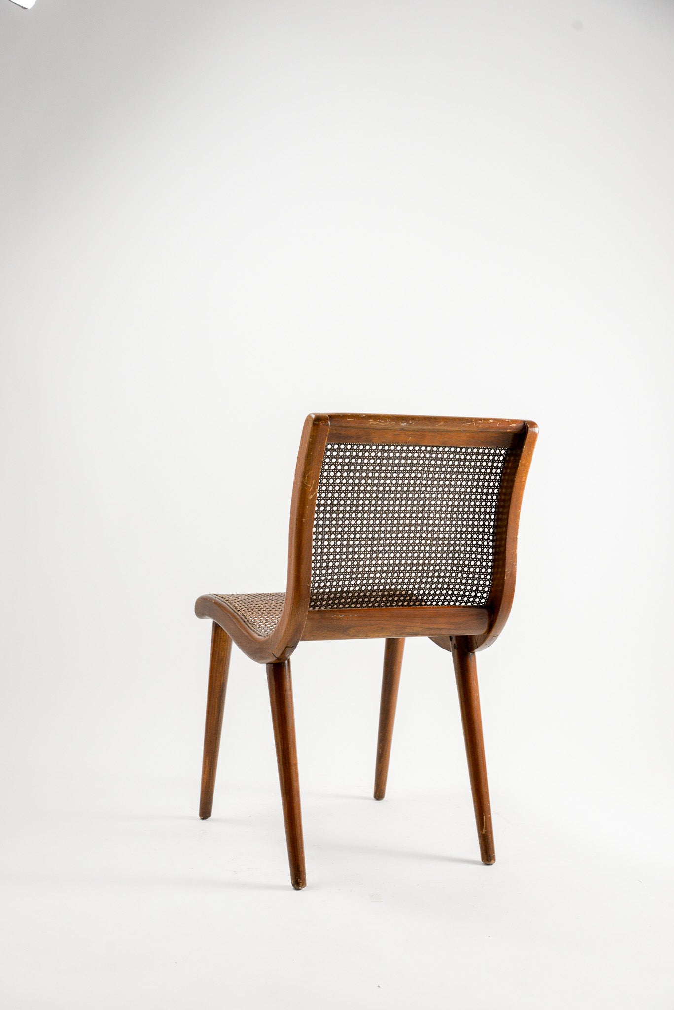 Side Chair with Cane Seat and Back / ラタン編みサイドチェア