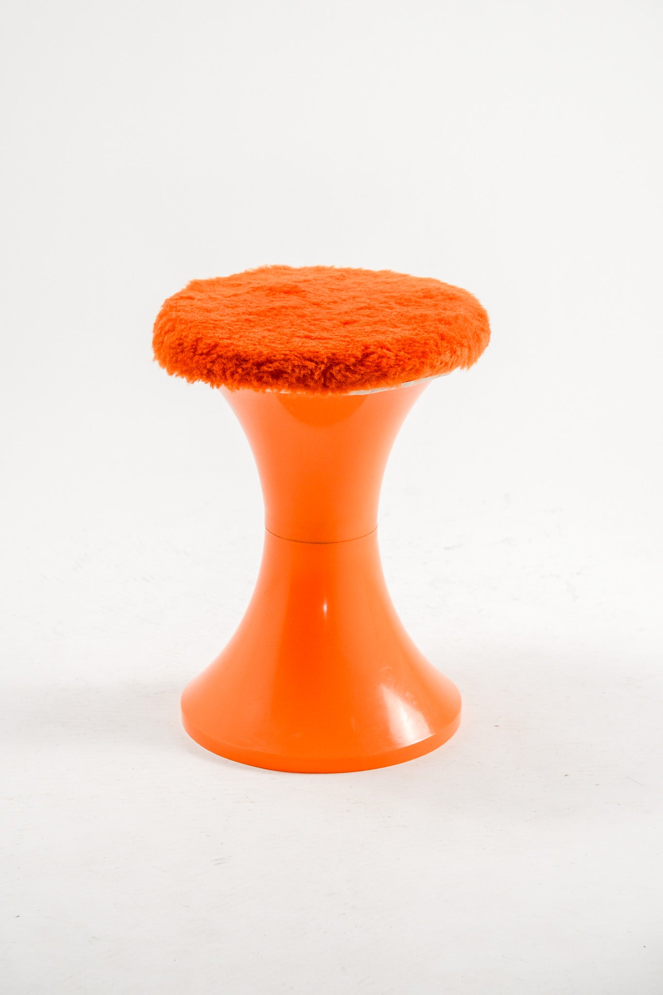MOFU MOFU Stool / モフモフ スツール（エコファー・オレンジ）