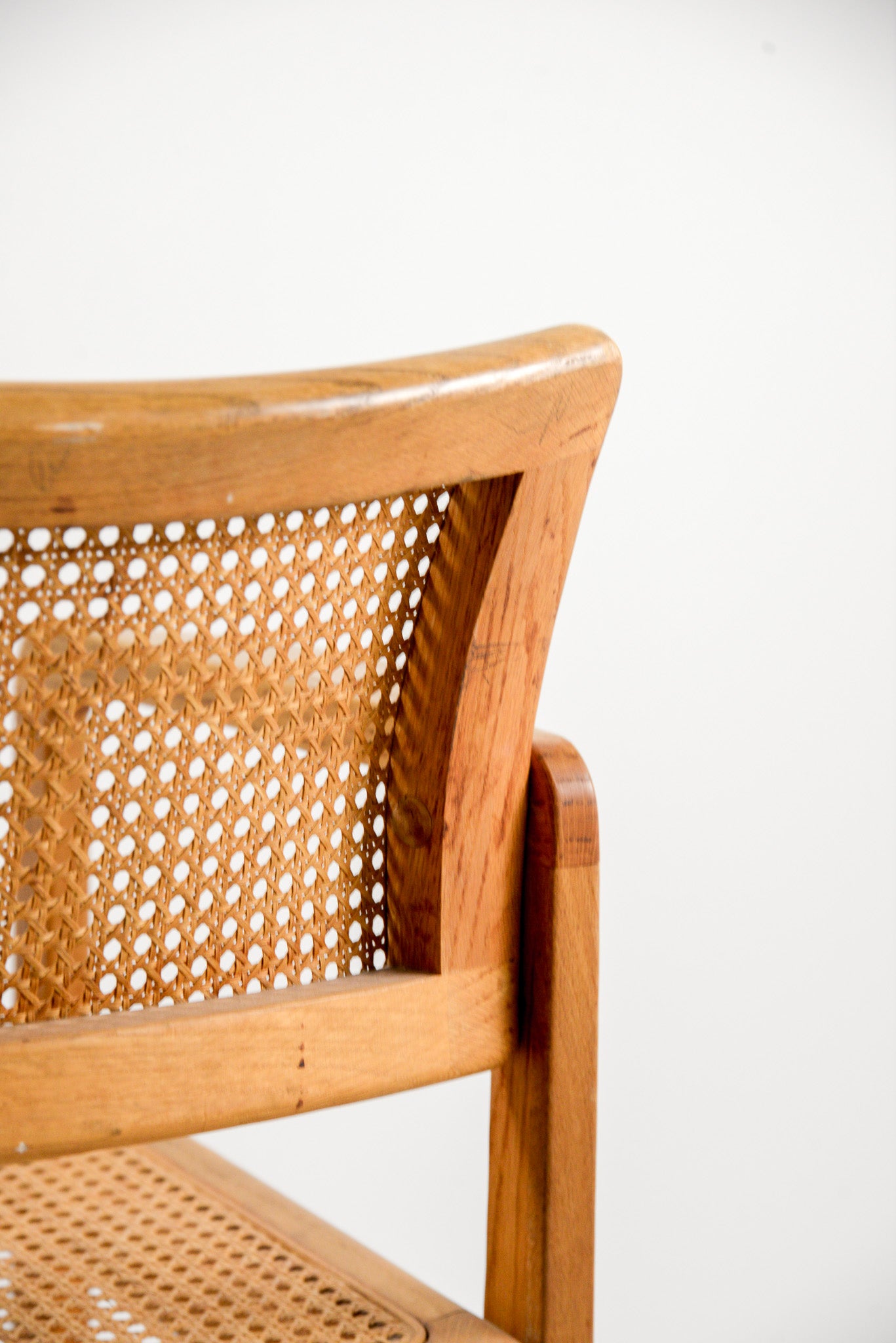 Cane Back Armchair / ラタンバック アームチェア
