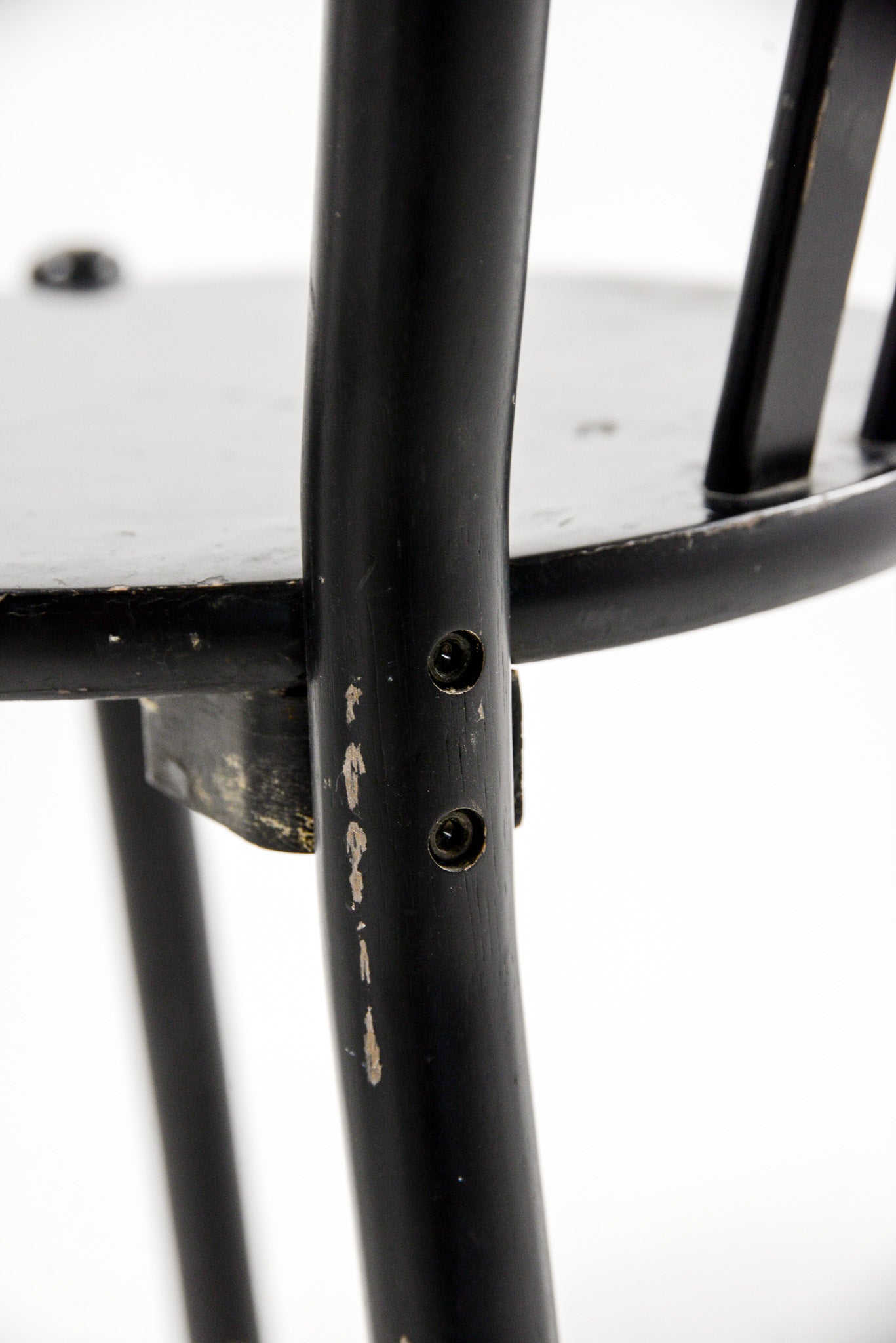 Vintage Black Spindle Chair / ヴィンテージ ブラック スピンドルチェア