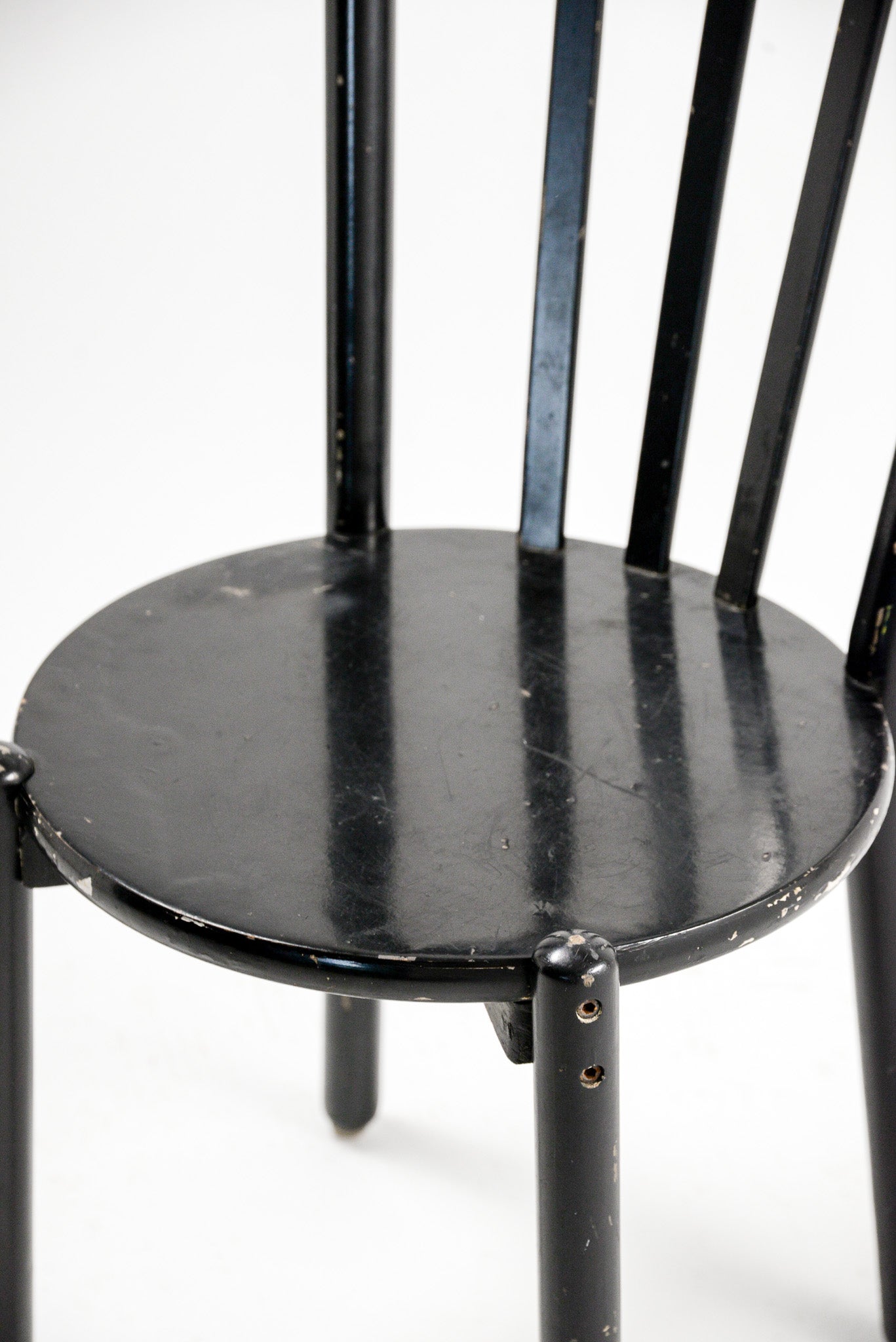 Vintage Black Spindle Chair / ヴィンテージ ブラック スピンドルチェア