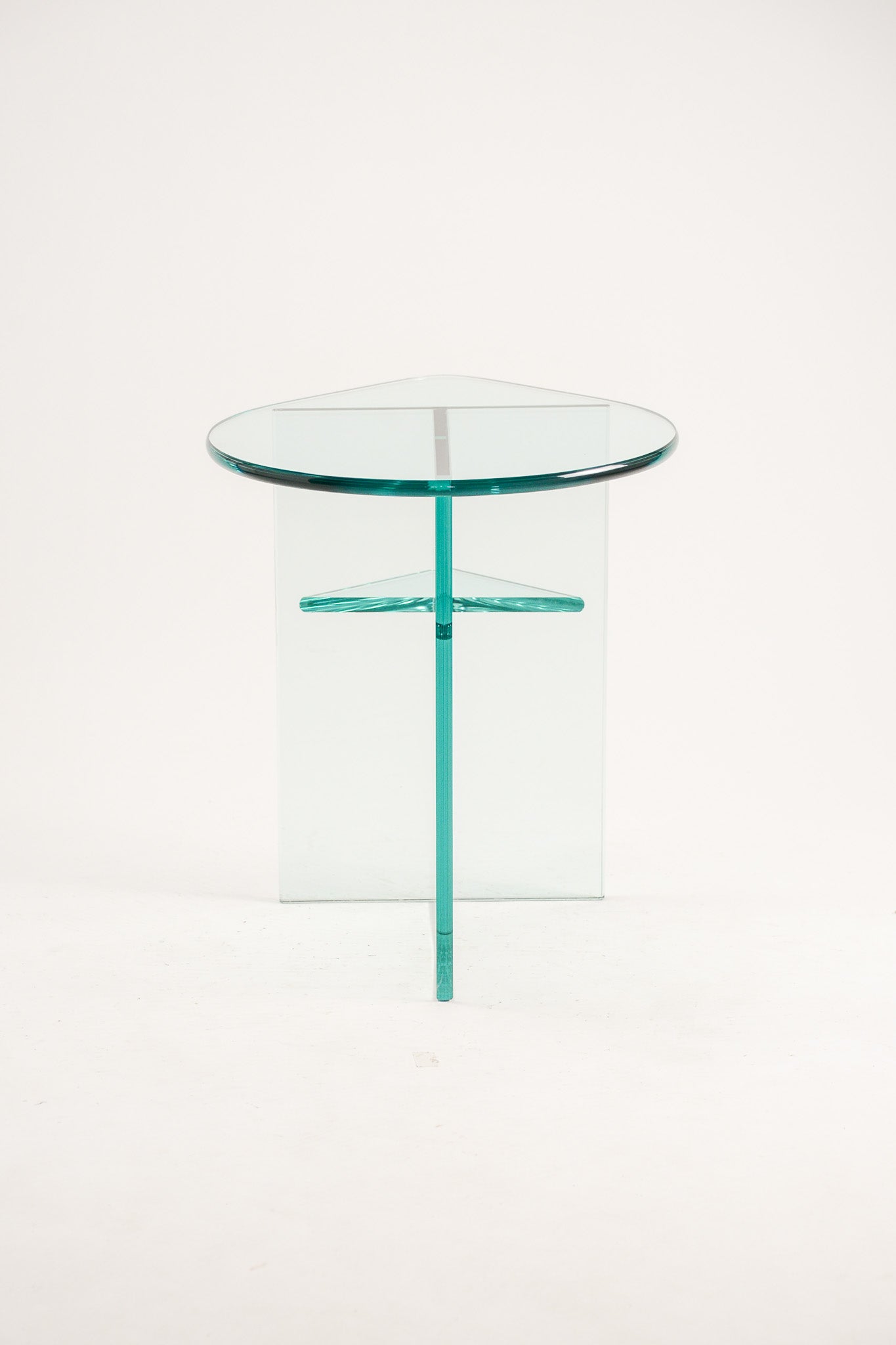 Glass Side Table / ガラスのサイドテーブル
