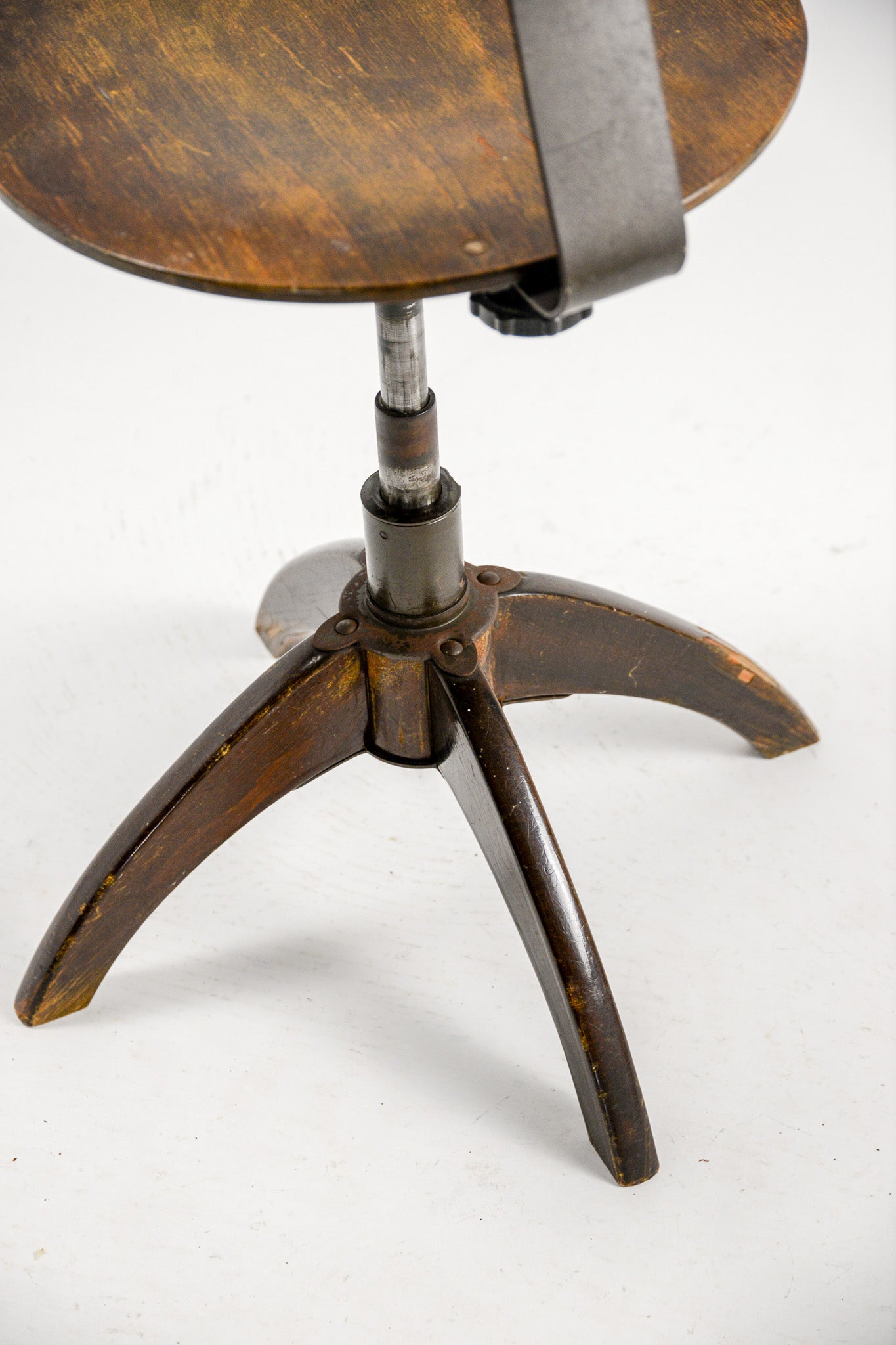 Wood & Metal Swivel Chair / 木×メタル 回転チェア