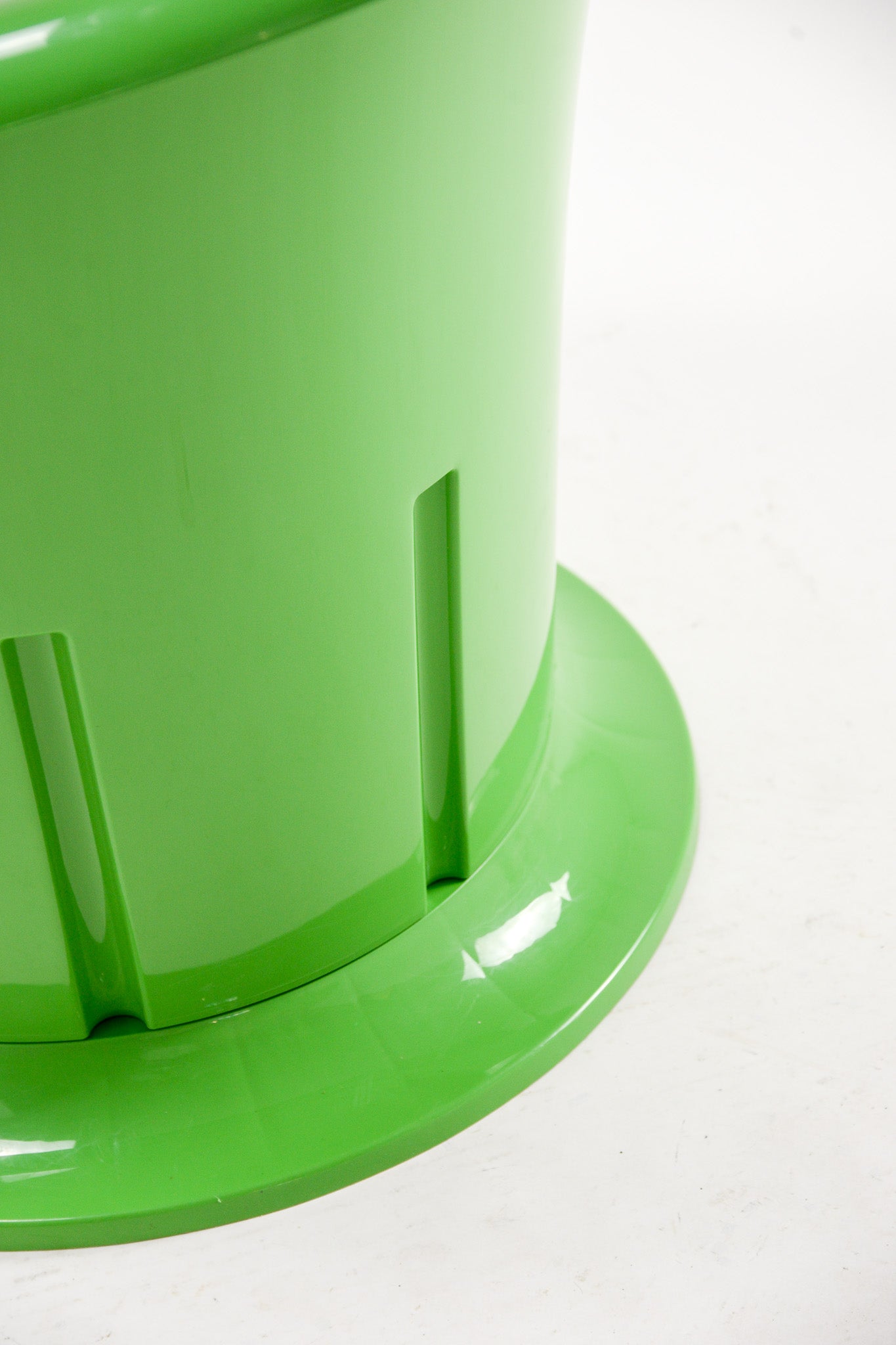 Black Fabric Green Chair / 黒ファブリックグリーンチェア