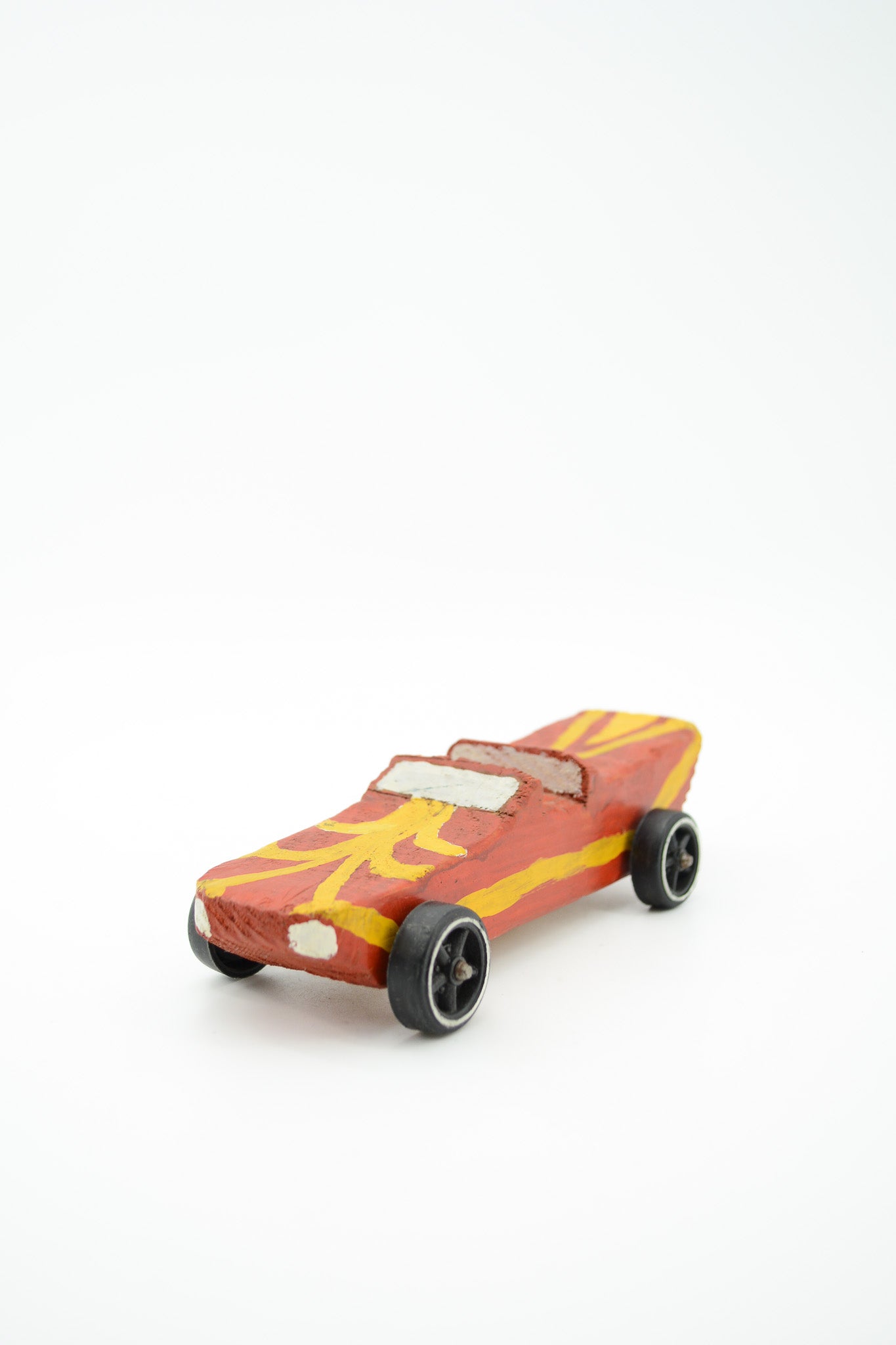 Wood Toy Pinewood Derby Car / ウッドトイ パインウッドダービーカー