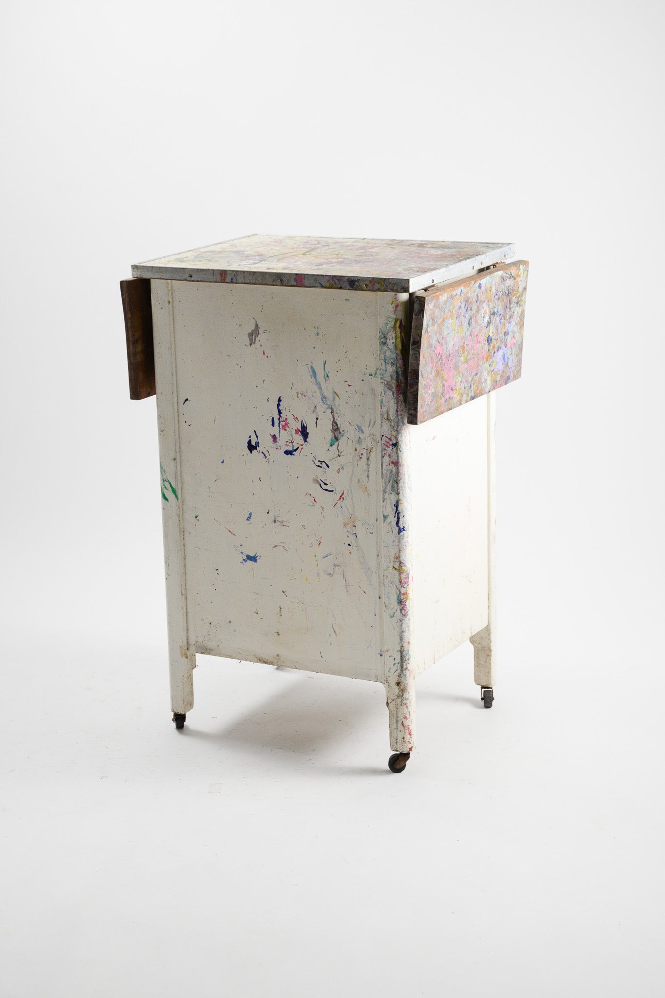 Vintage Atelier Kitchen Cabinet with Drop-leaf Panels / ヴィンテージ アトリエキッチンキャビネット（ドロップリーフパネル付き）