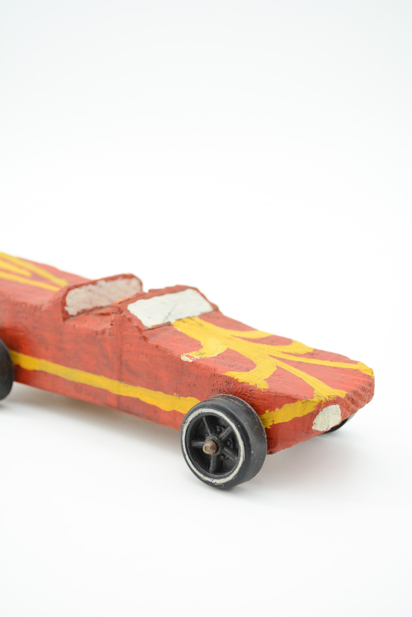 Wood Toy Pinewood Derby Car / ウッドトイ パインウッドダービーカー