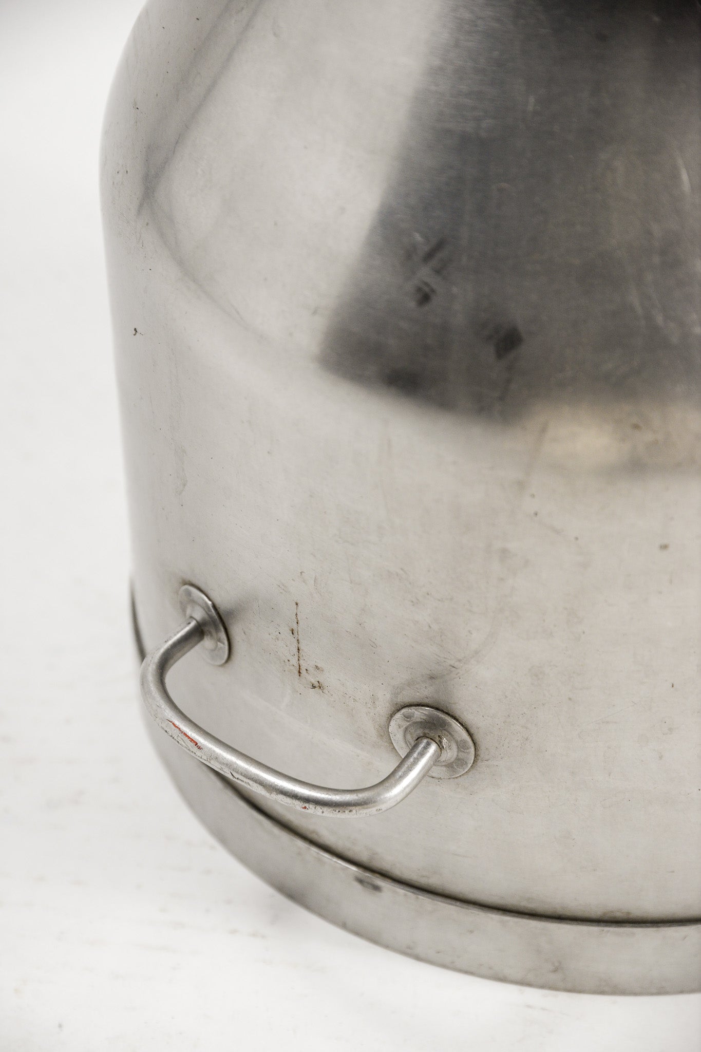 Vintage Metal Milk Can with Handles / ミルク缶 取手付き