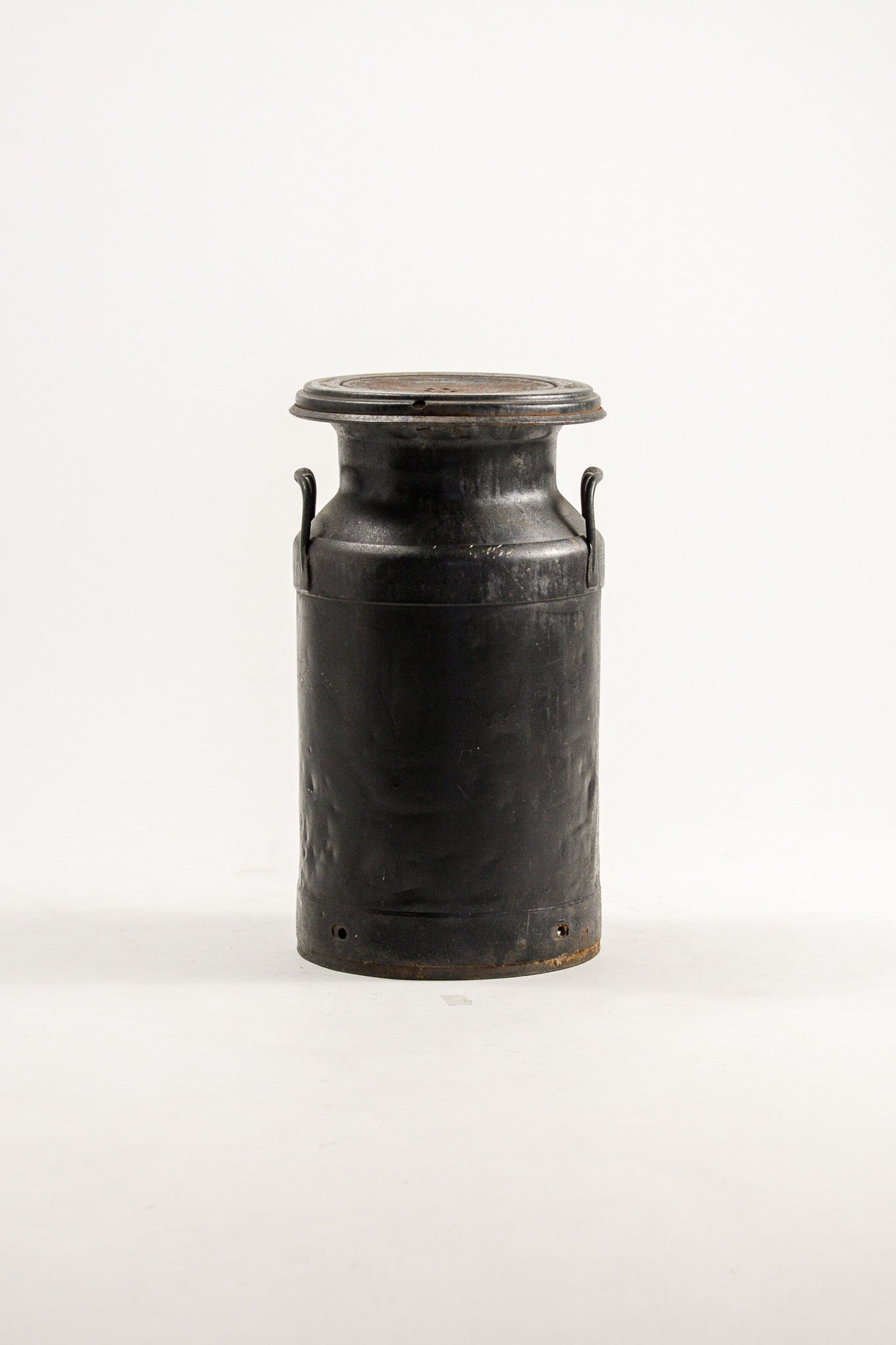 Vintage Black Milk Can / ミルク缶 黒