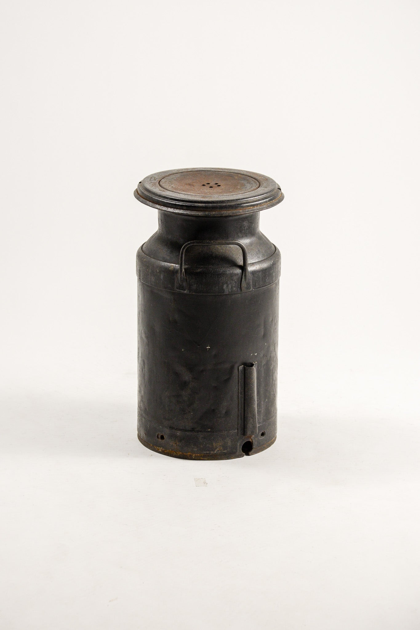 Vintage Black Milk Can / ミルク缶 黒