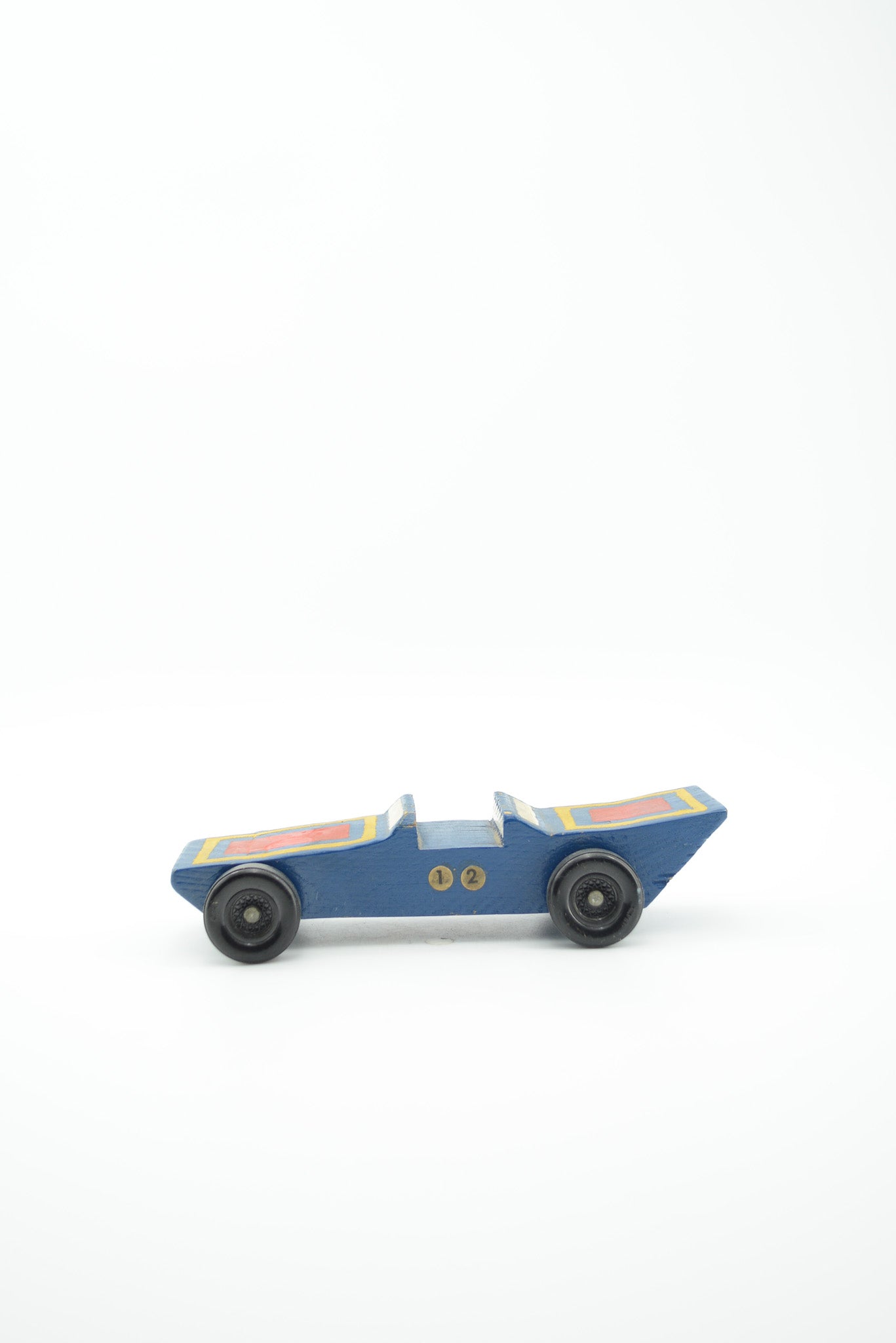 Vintage Pinewood Derby Car "No.12" / ヴィンテージ パインウッドダービー車 "No.12"