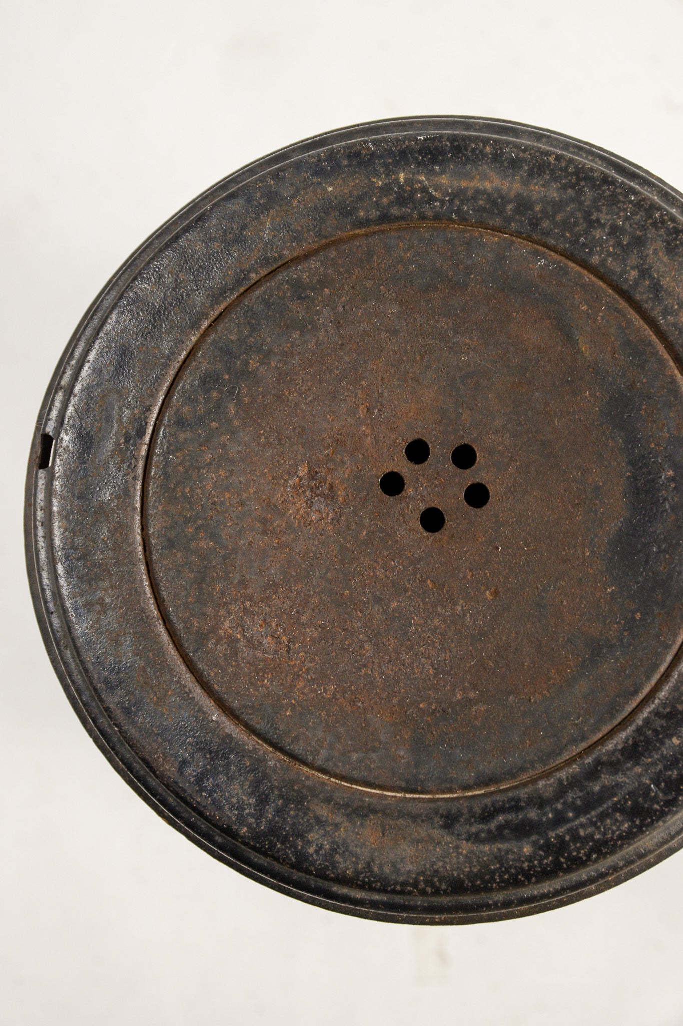 Vintage Black Milk Can / ミルク缶 黒
