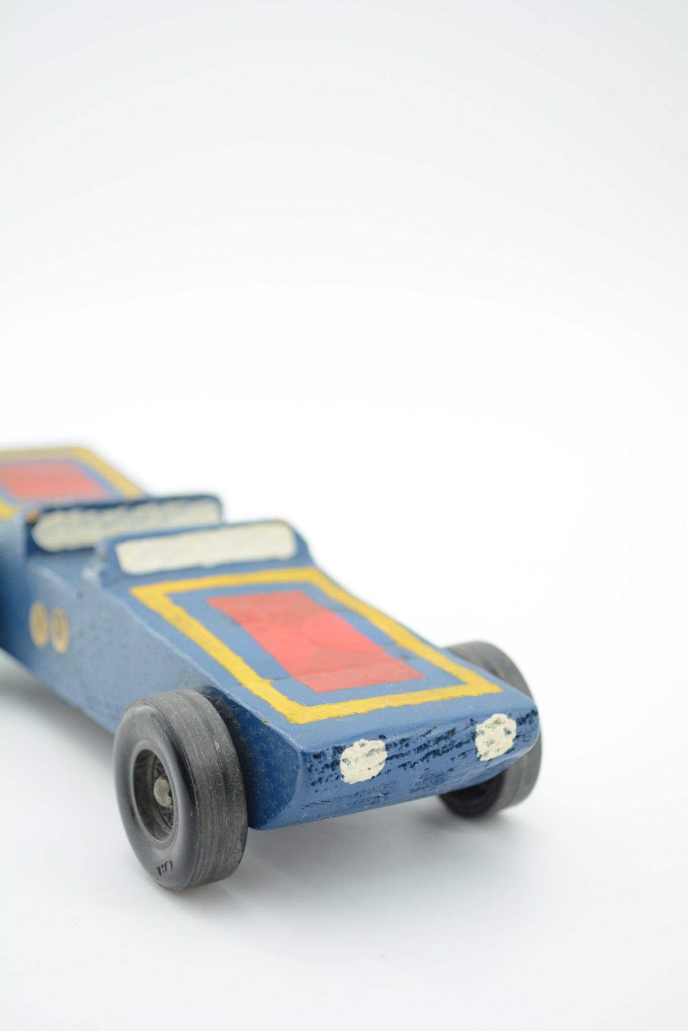 Vintage Pinewood Derby Car "No.12" / ヴィンテージ パインウッドダービー車 "No.12"
