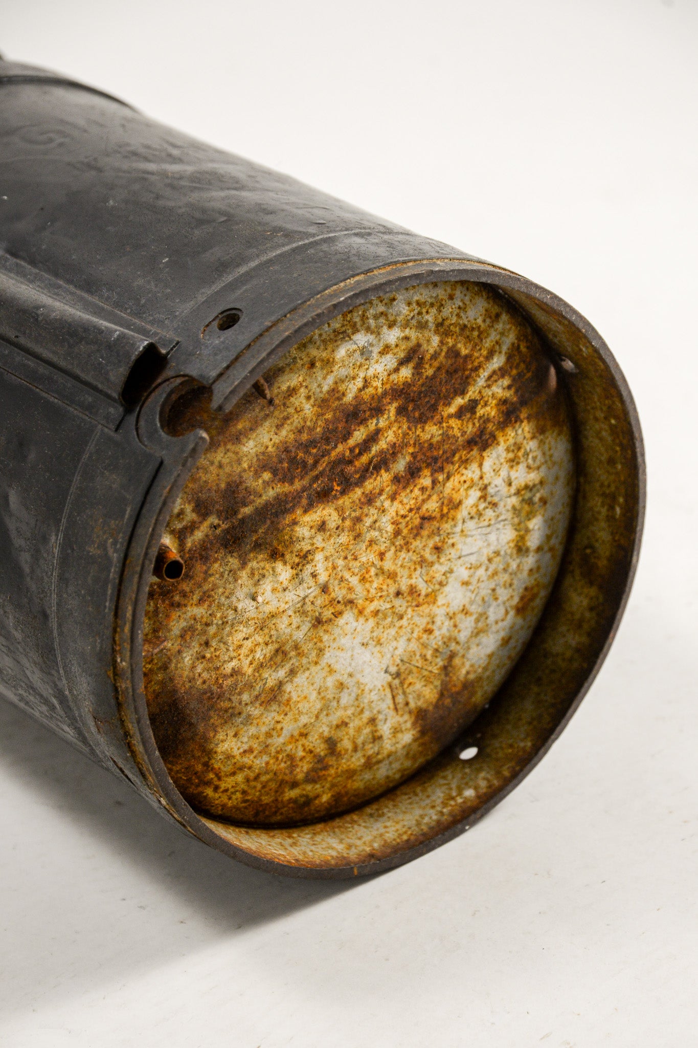 Vintage Black Milk Can / ミルク缶 黒