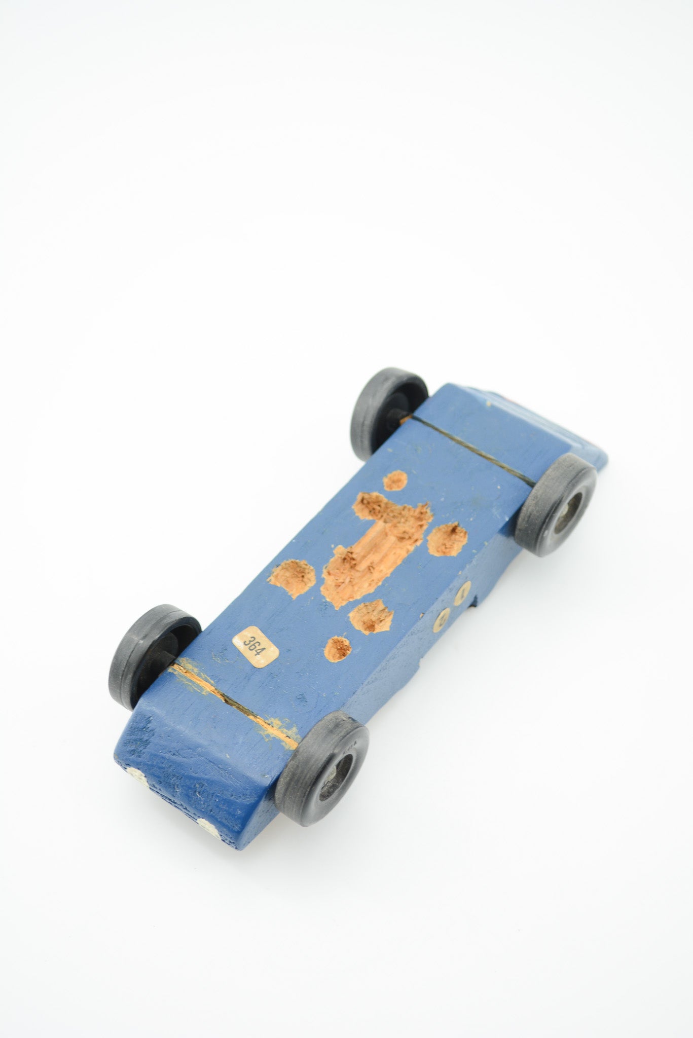 Vintage Pinewood Derby Car "No.12" / ヴィンテージ パインウッドダービー車 "No.12"