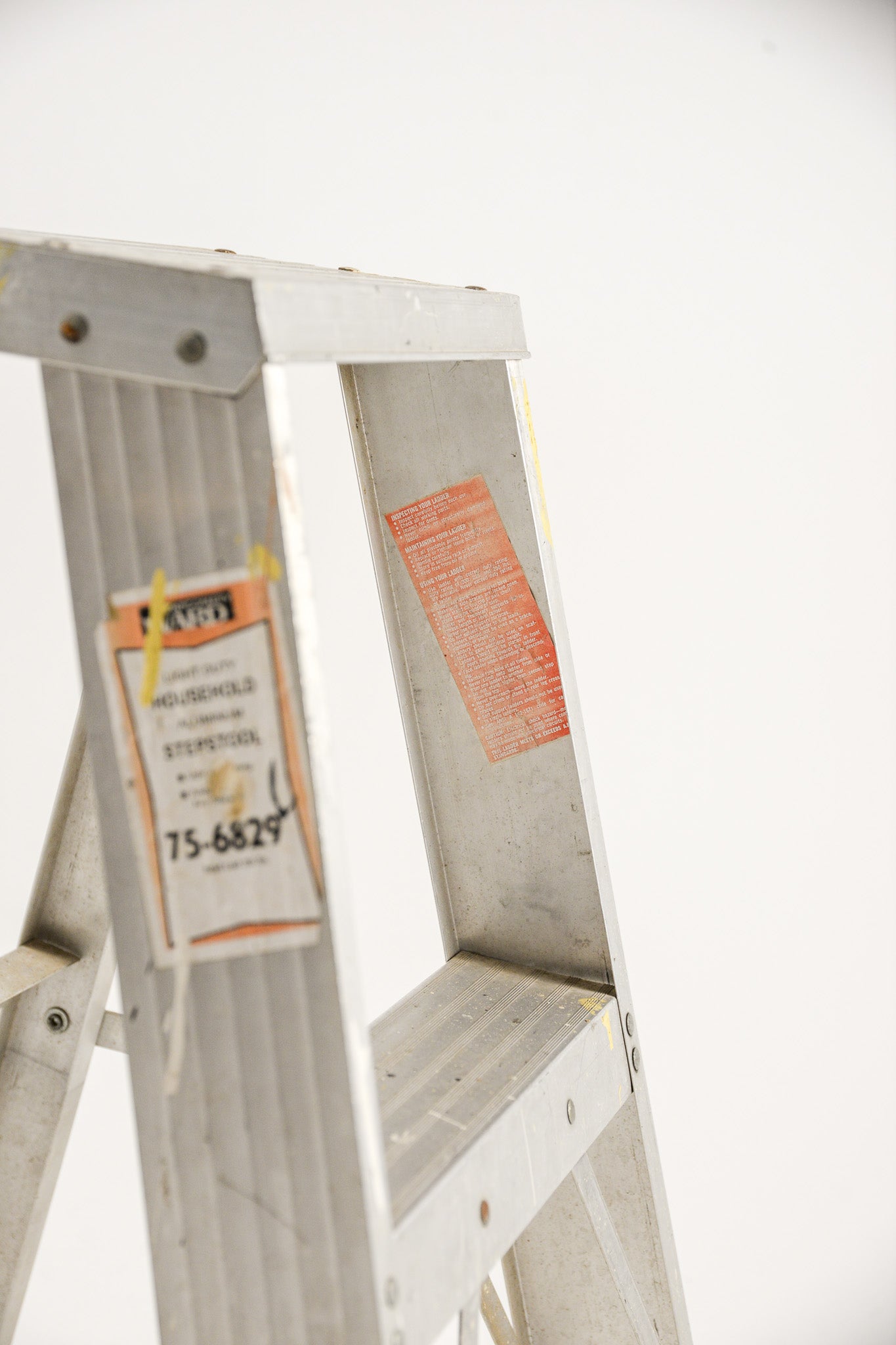 Vintage Aluminum Stepladder / ヴィンテージ アルミ ステップラダー