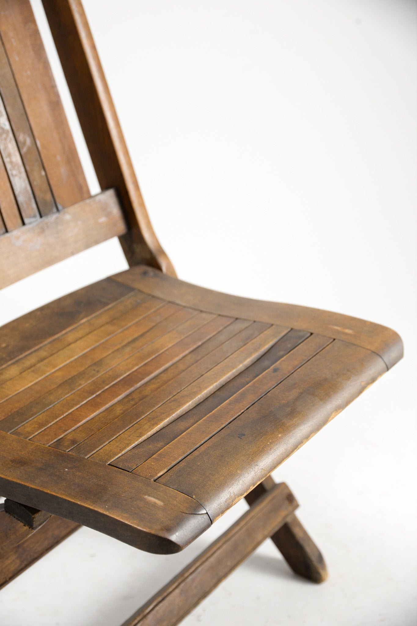 Wooden Folding Chair / 木製 折りたたみイス