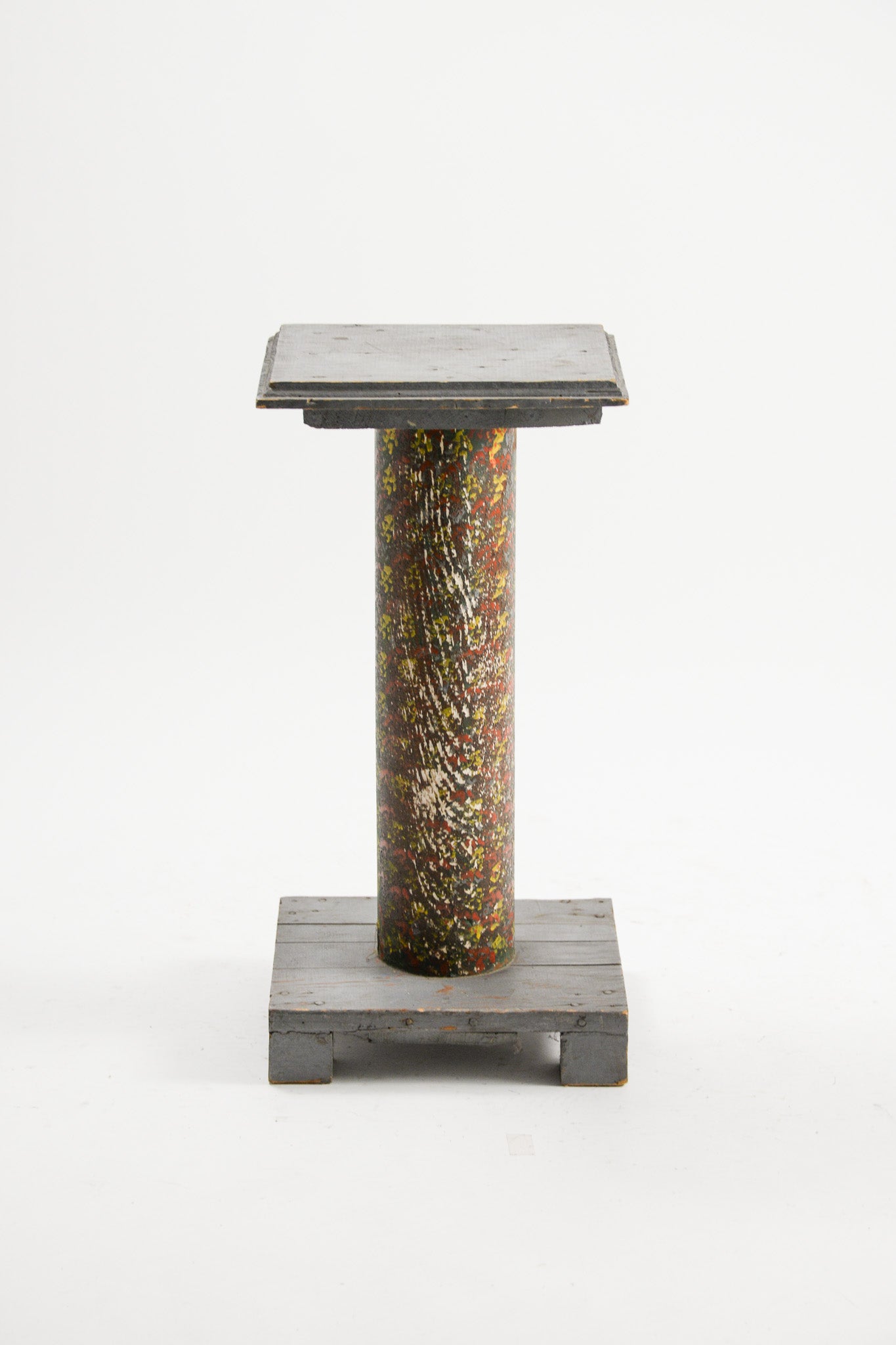 Gray Flower Stand / グレーの花台