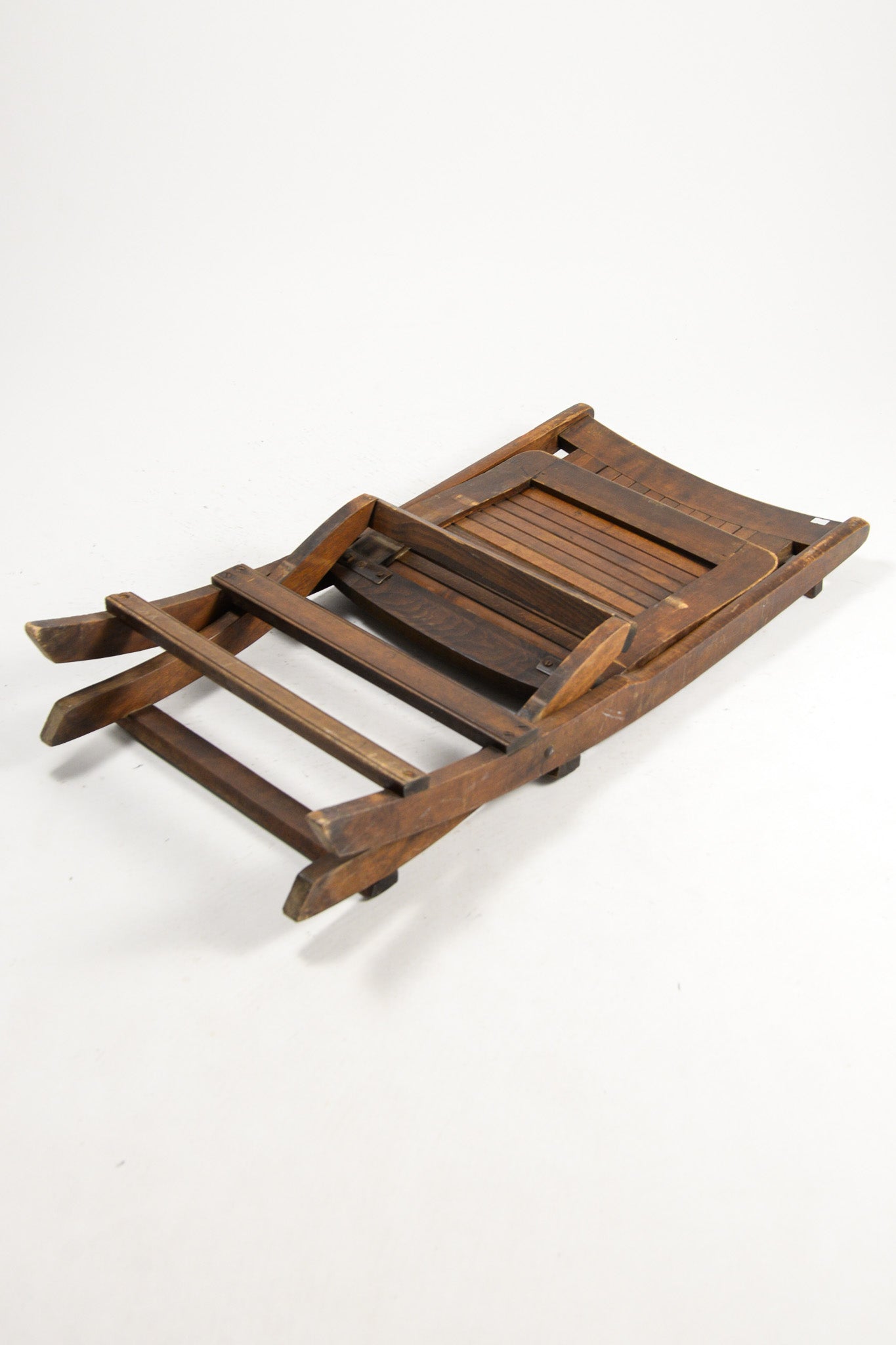 Wooden Folding Chair / 木製 折りたたみチェア