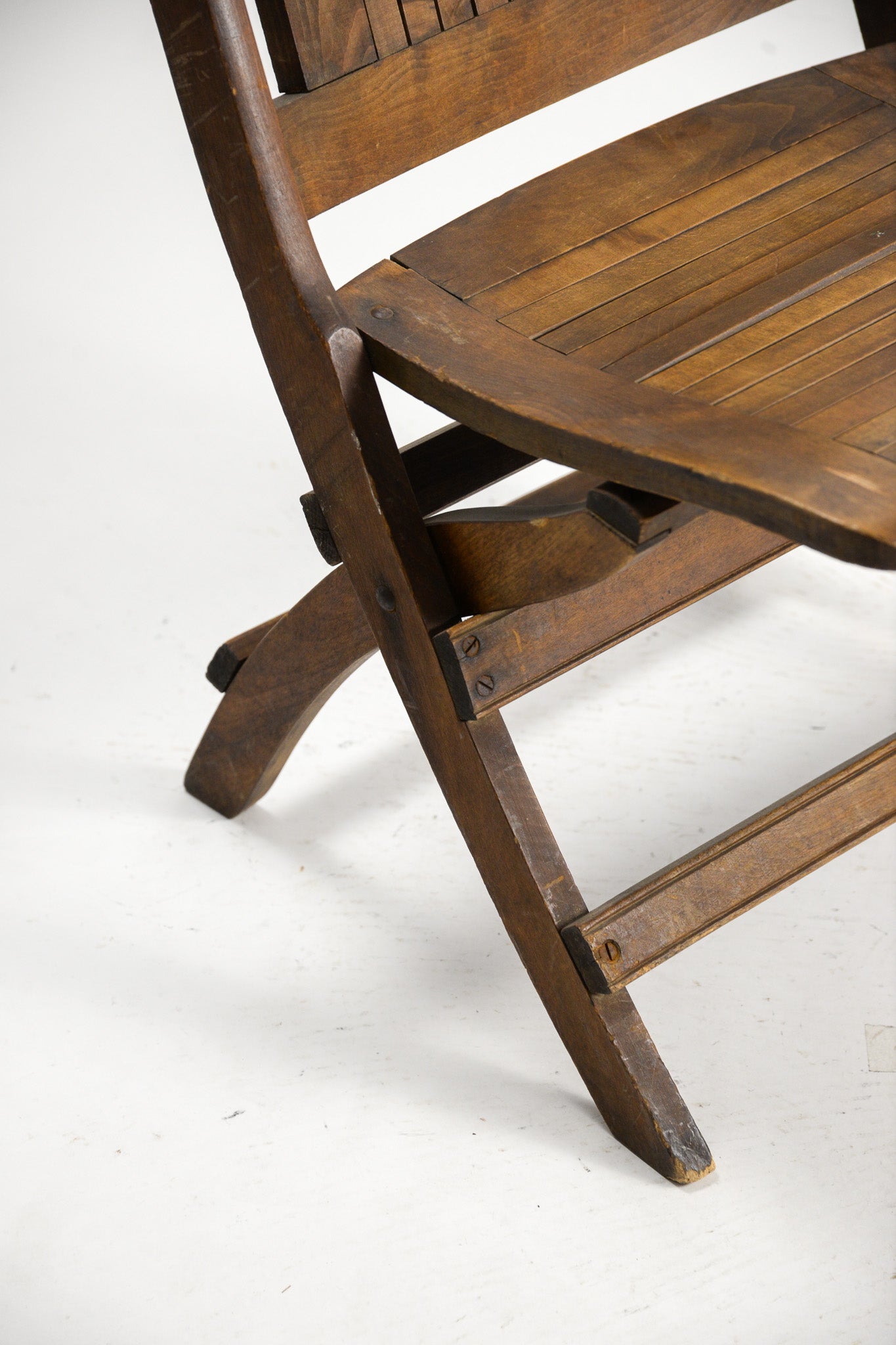 Wooden Folding Chair / 木製 折りたたみチェア