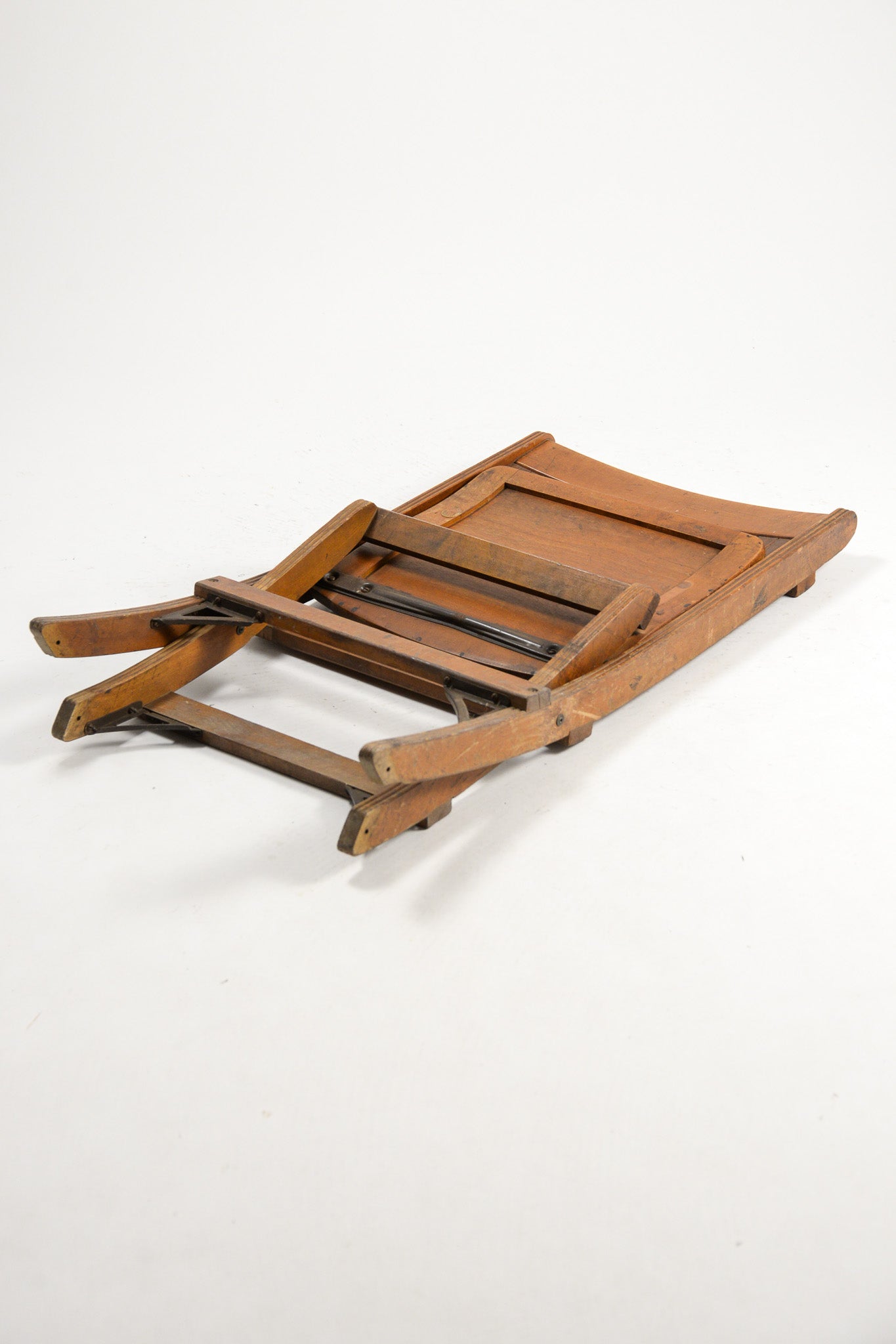 Wooden Folding Chair / 木製 折りたたみイス