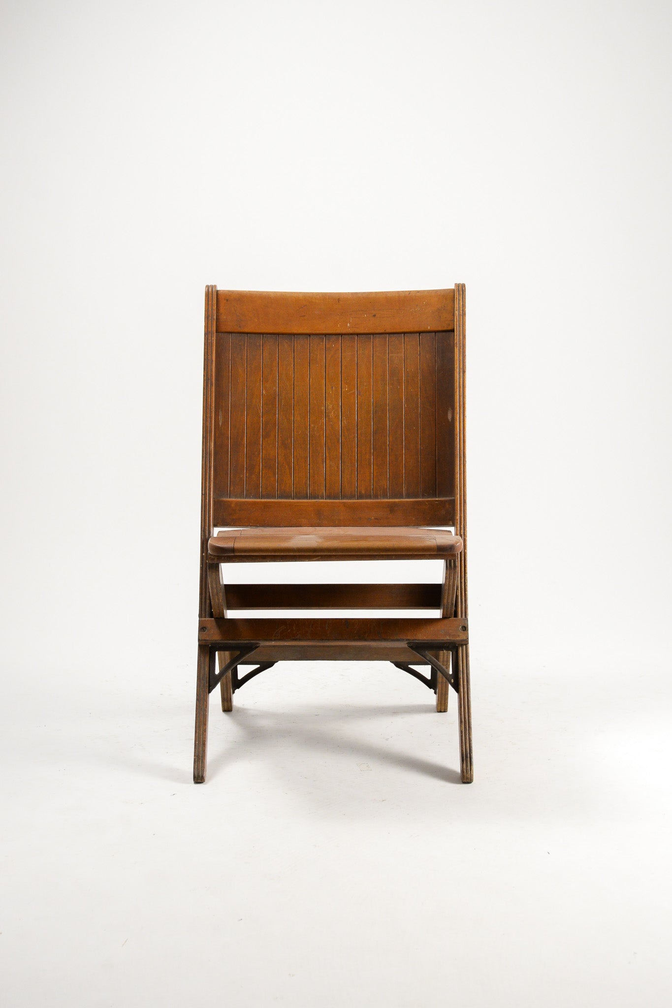 Wooden Folding Chair / 木製 折りたたみイス