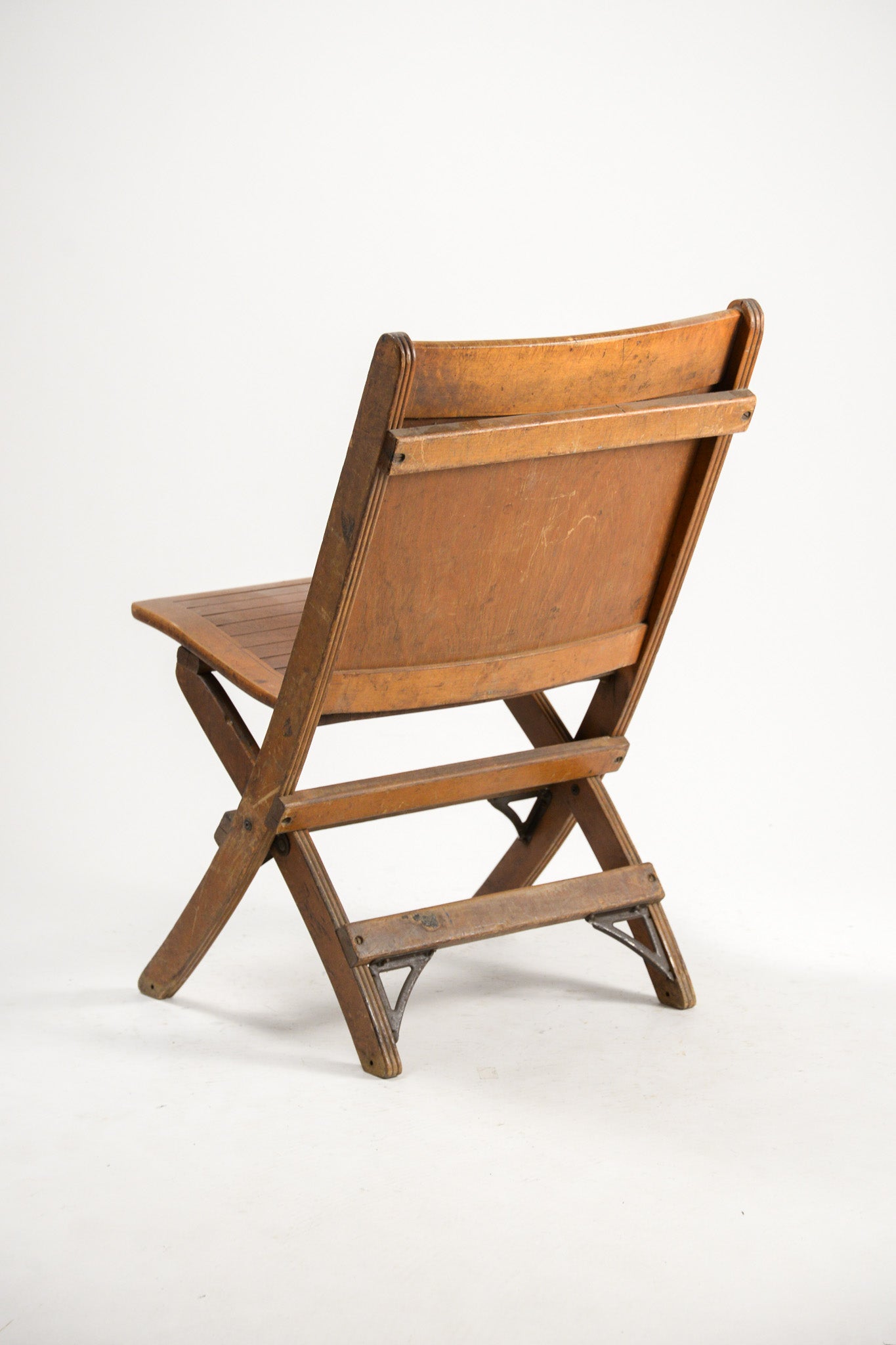 Wooden Folding Chair / 木製 折りたたみイス