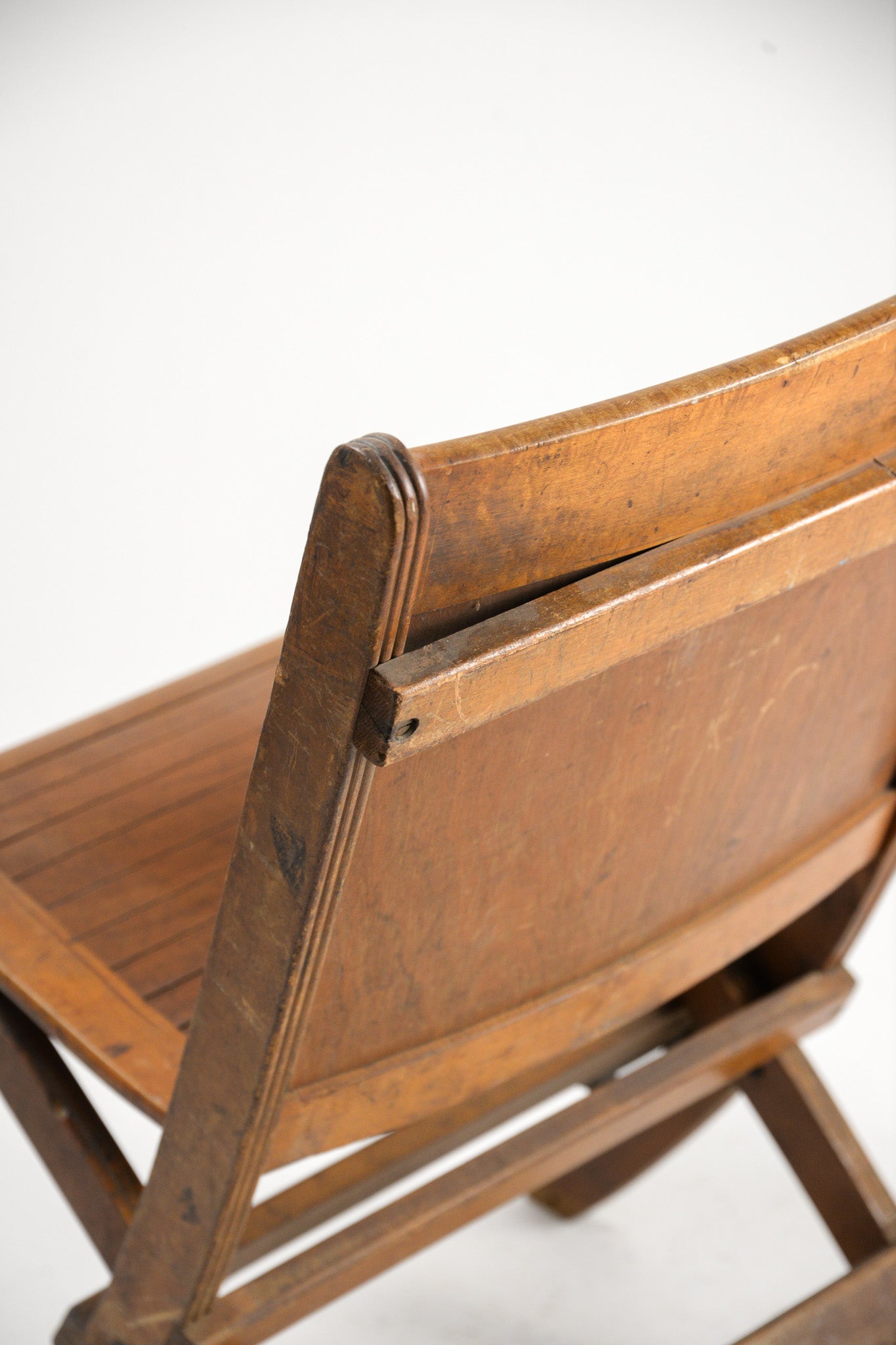 Wooden Folding Chair / 木製 折りたたみイス