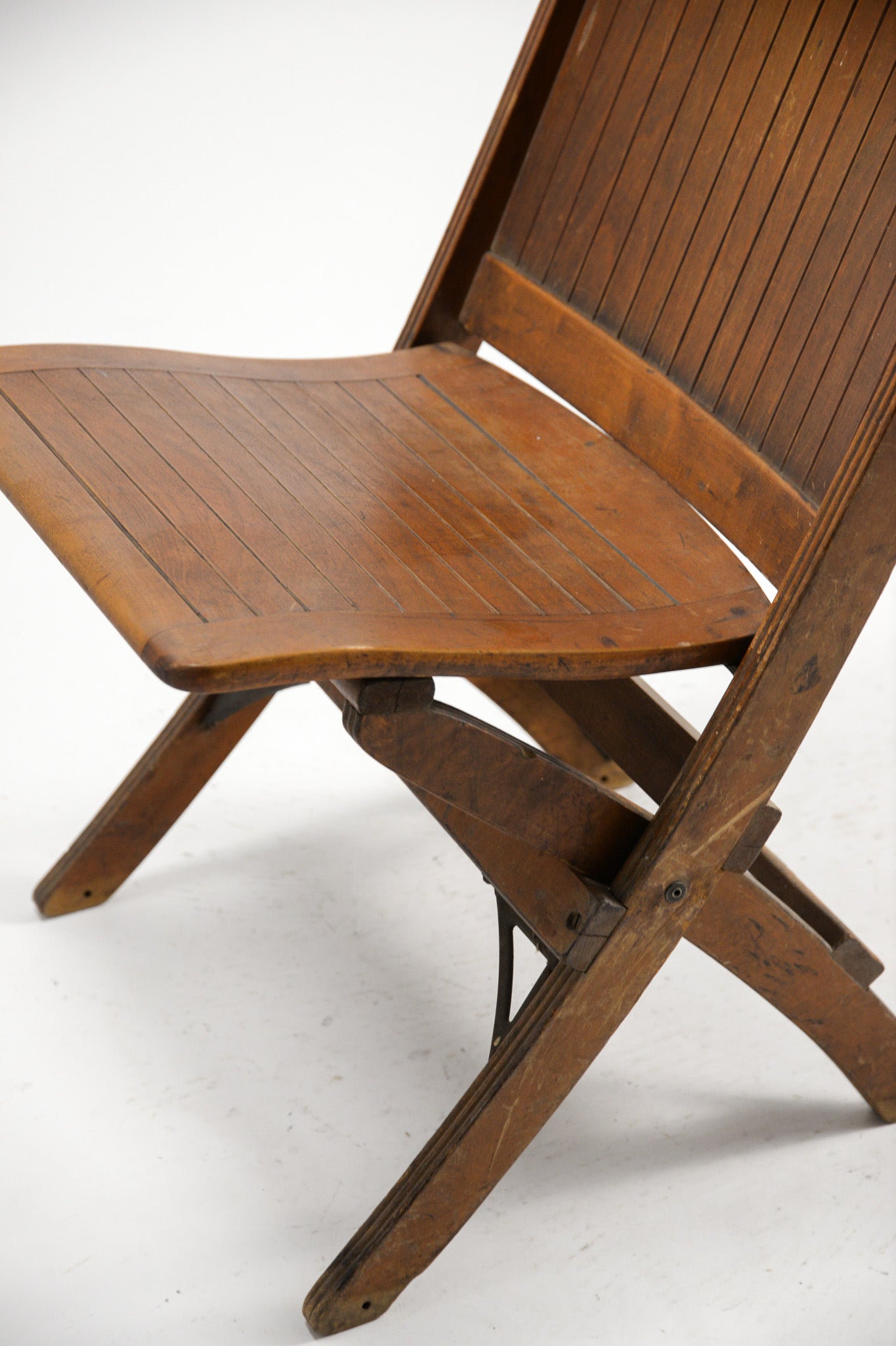 Wooden Folding Chair / 木製 折りたたみイス