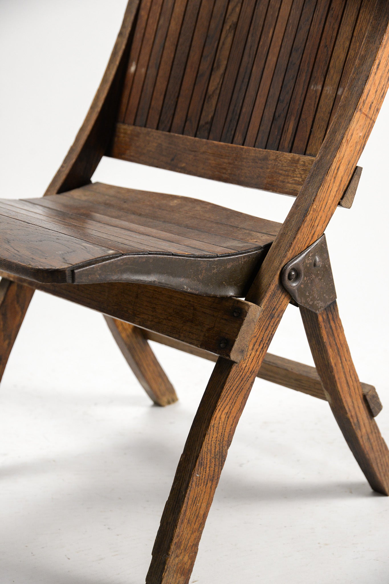 Wooden Folding Chair / 木製 折りたたみチェア