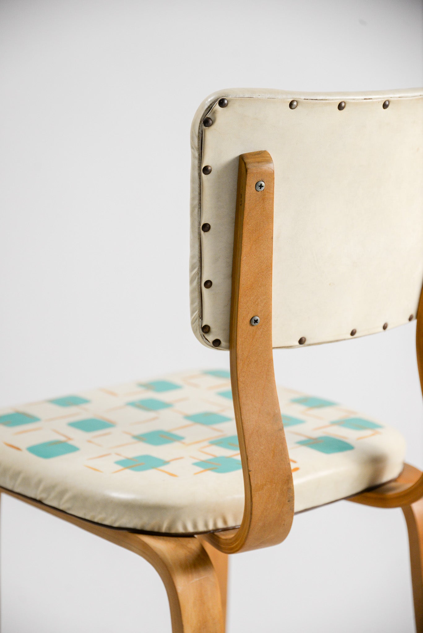 Vintage Geometric Pattern Bentwood Chair / ヴィンテージ 幾何学模様 ベントウッドチェア